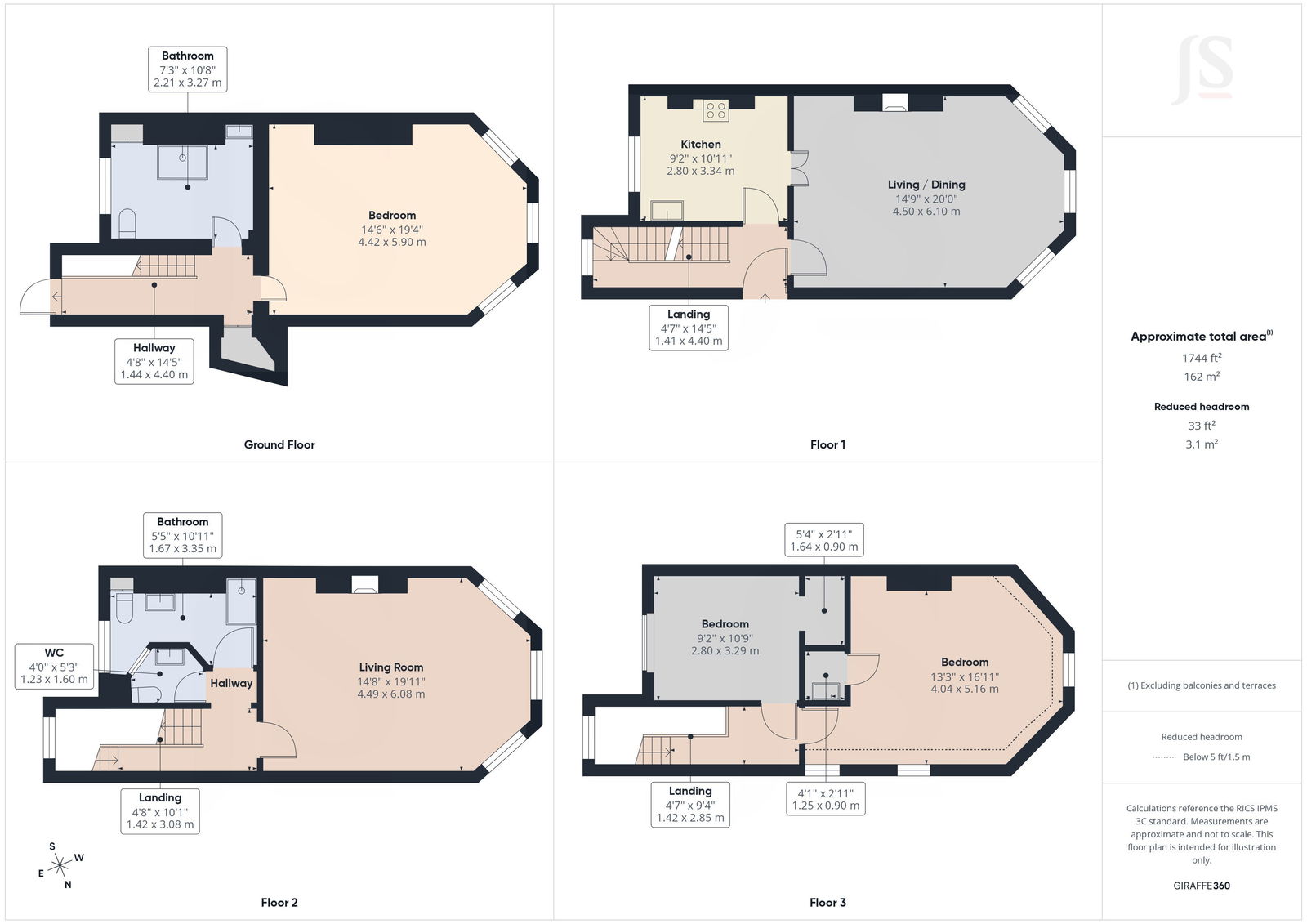 12, Wykeham Terrace, Brighton floorplan