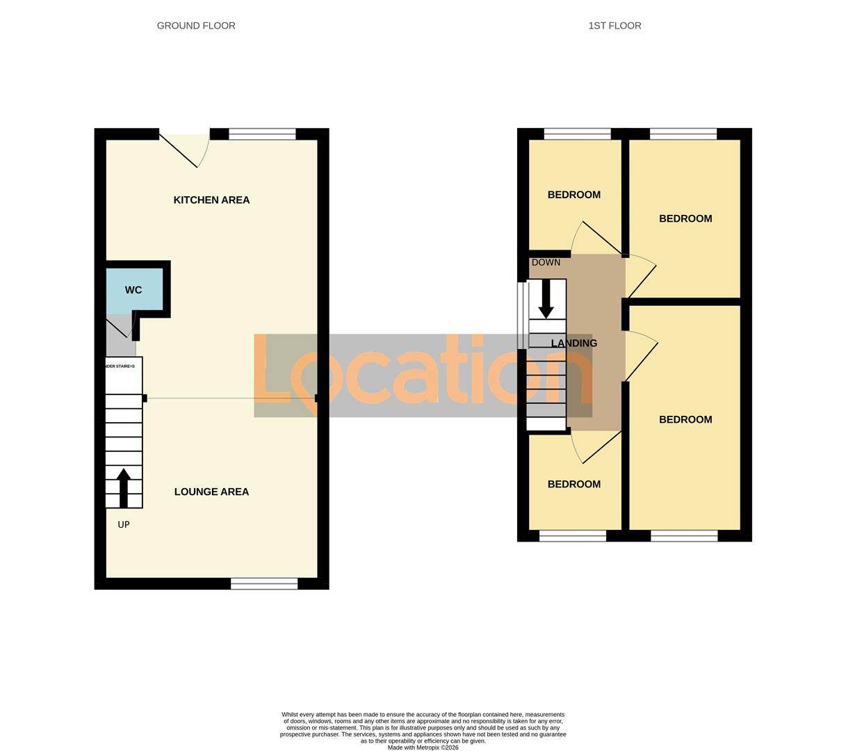41, Barker Street, Sutton-In-Ashfield floorplan