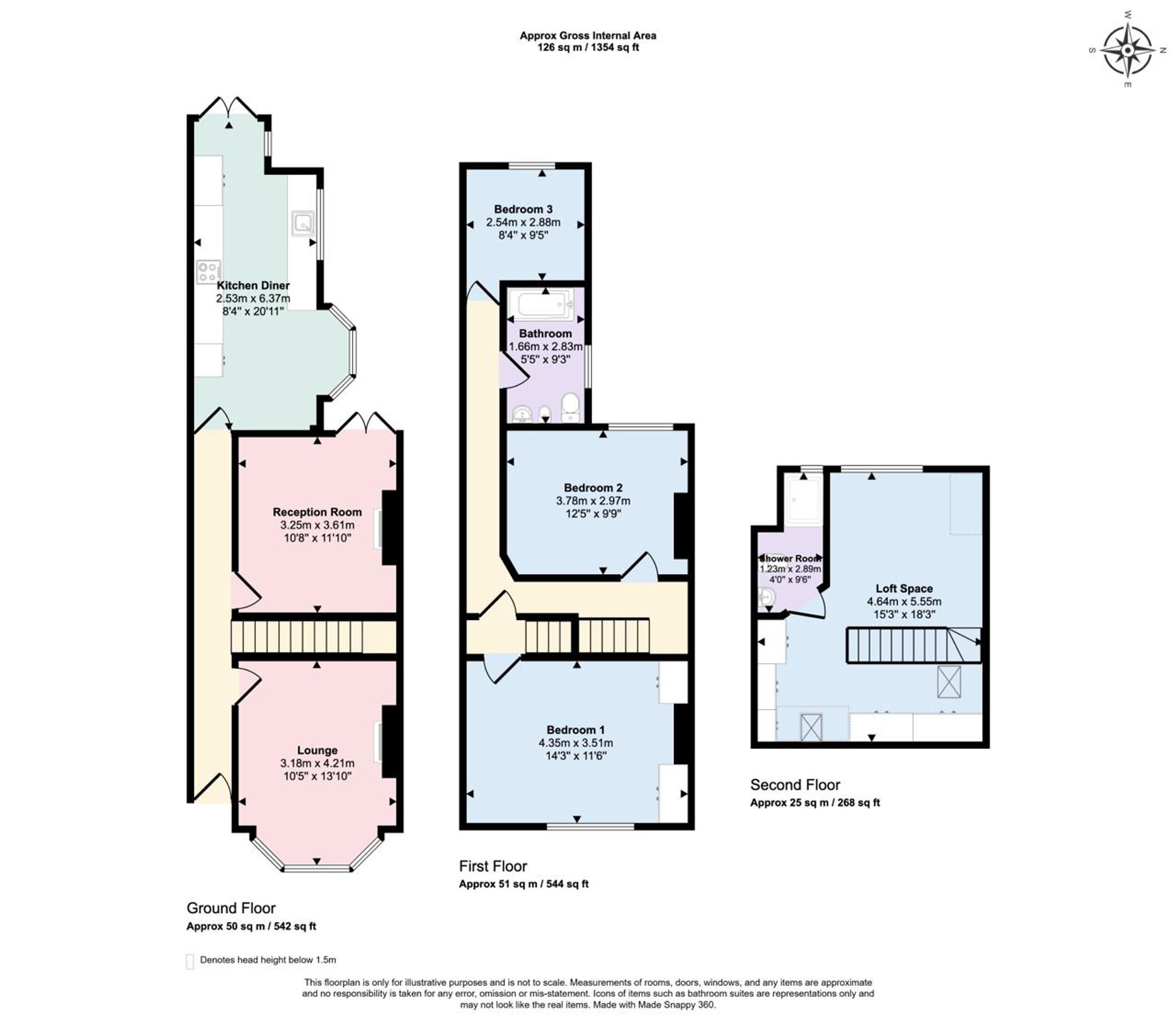 22 Sunnycroft Road, Leicester floorplan