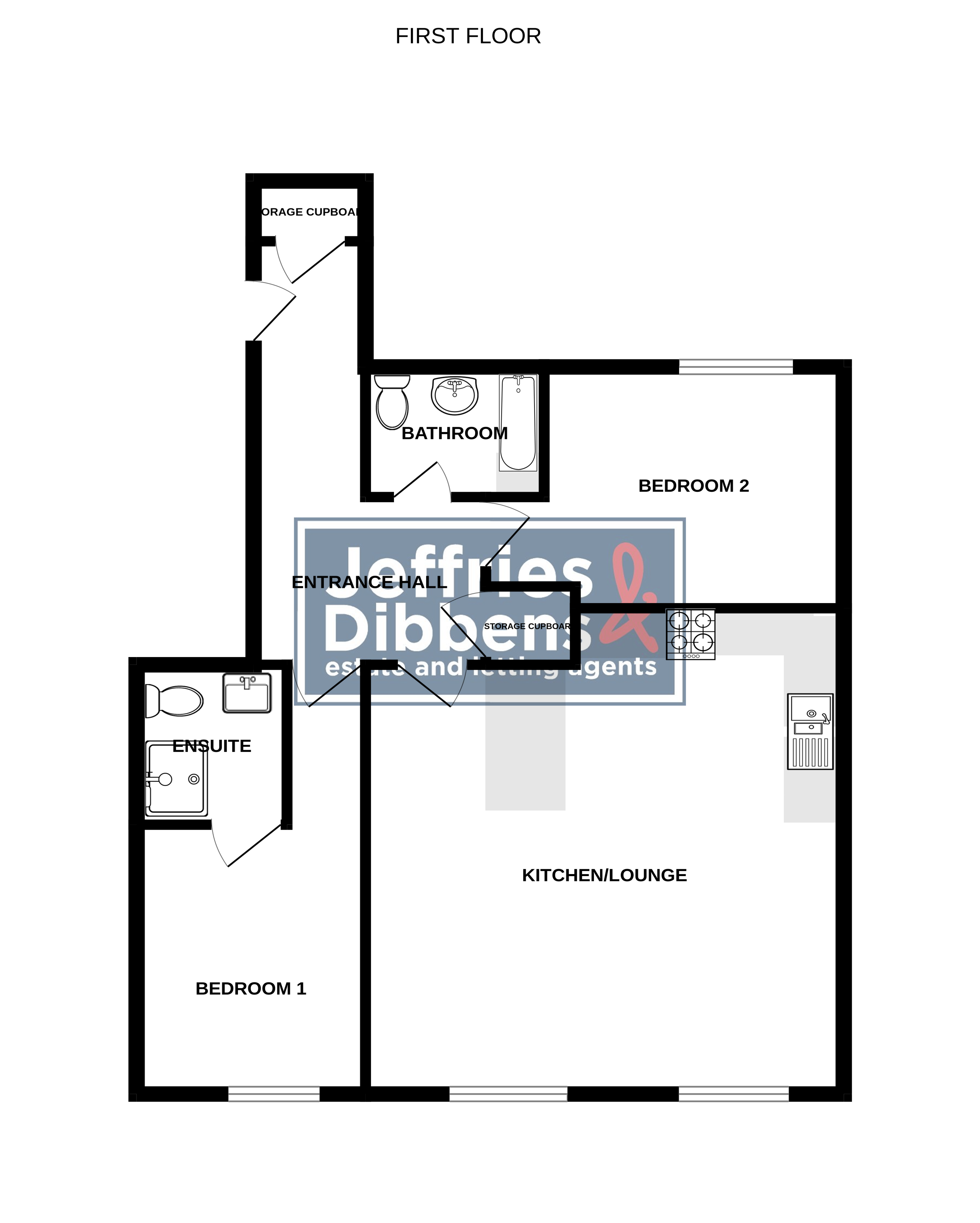 5 Oaktree Apartments, Hart Plain Avenue, Waterlooville floorplan