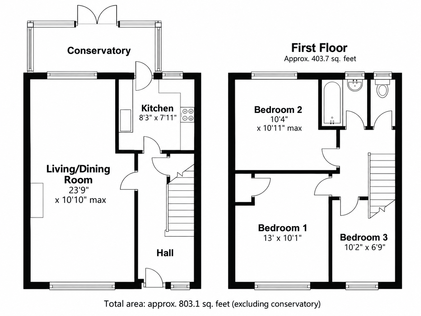 Hazelwood Meadow, Sandwich floorplan