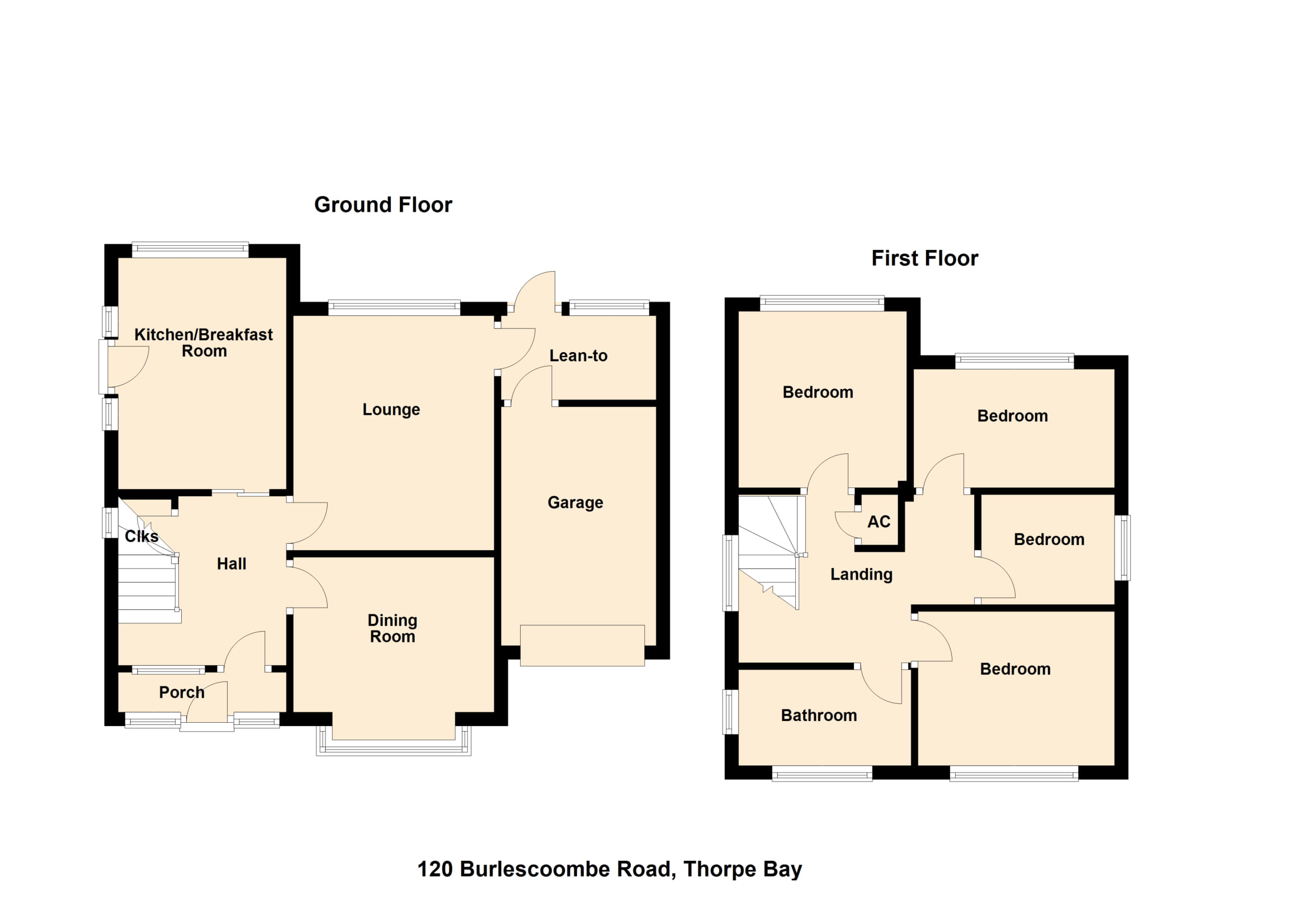 4 Bedrooms Detached house for sale in Burlescoombe Road, Thorpe Bay, Essex SS1