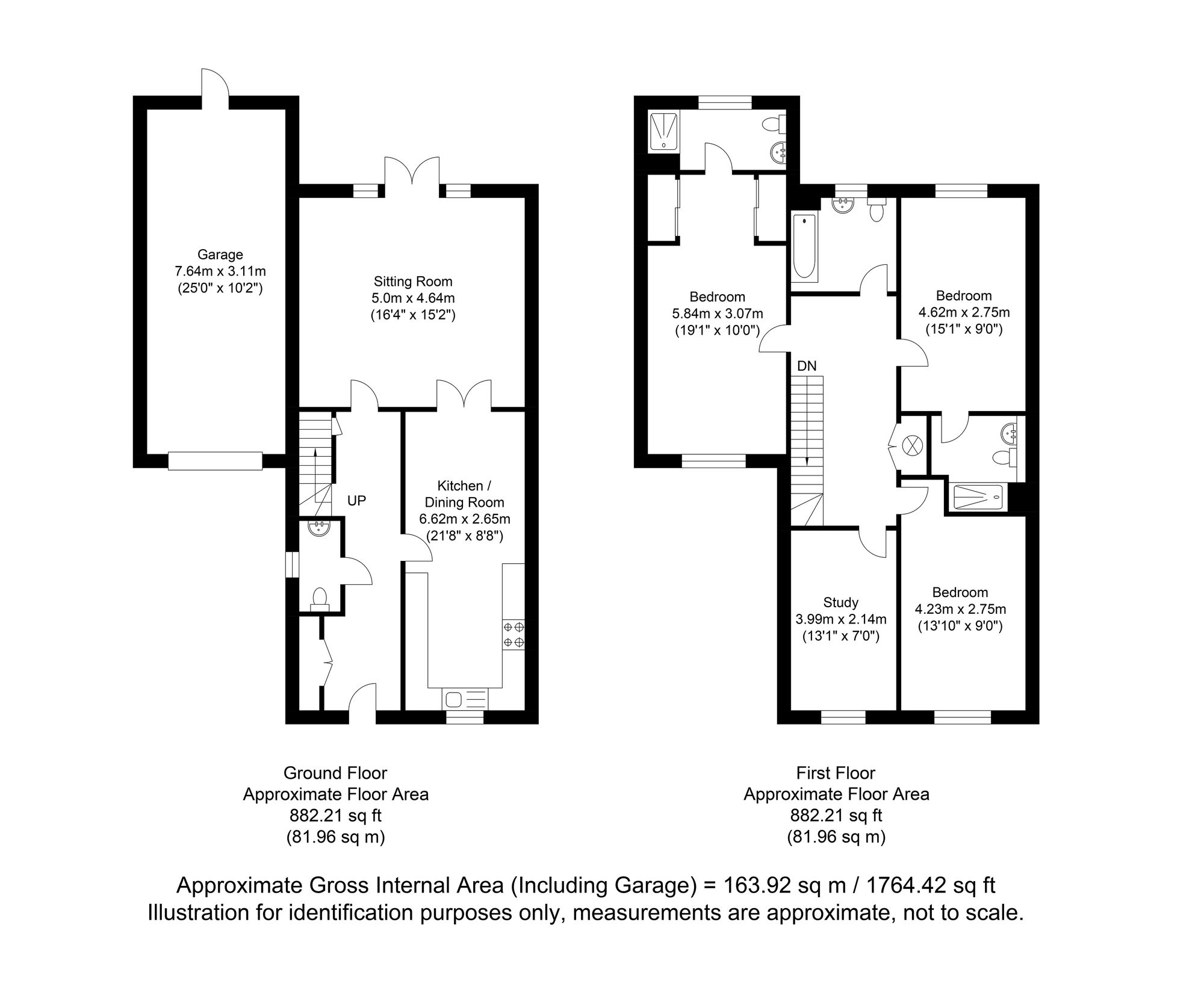 5 Northill Close, Lewes floorplan