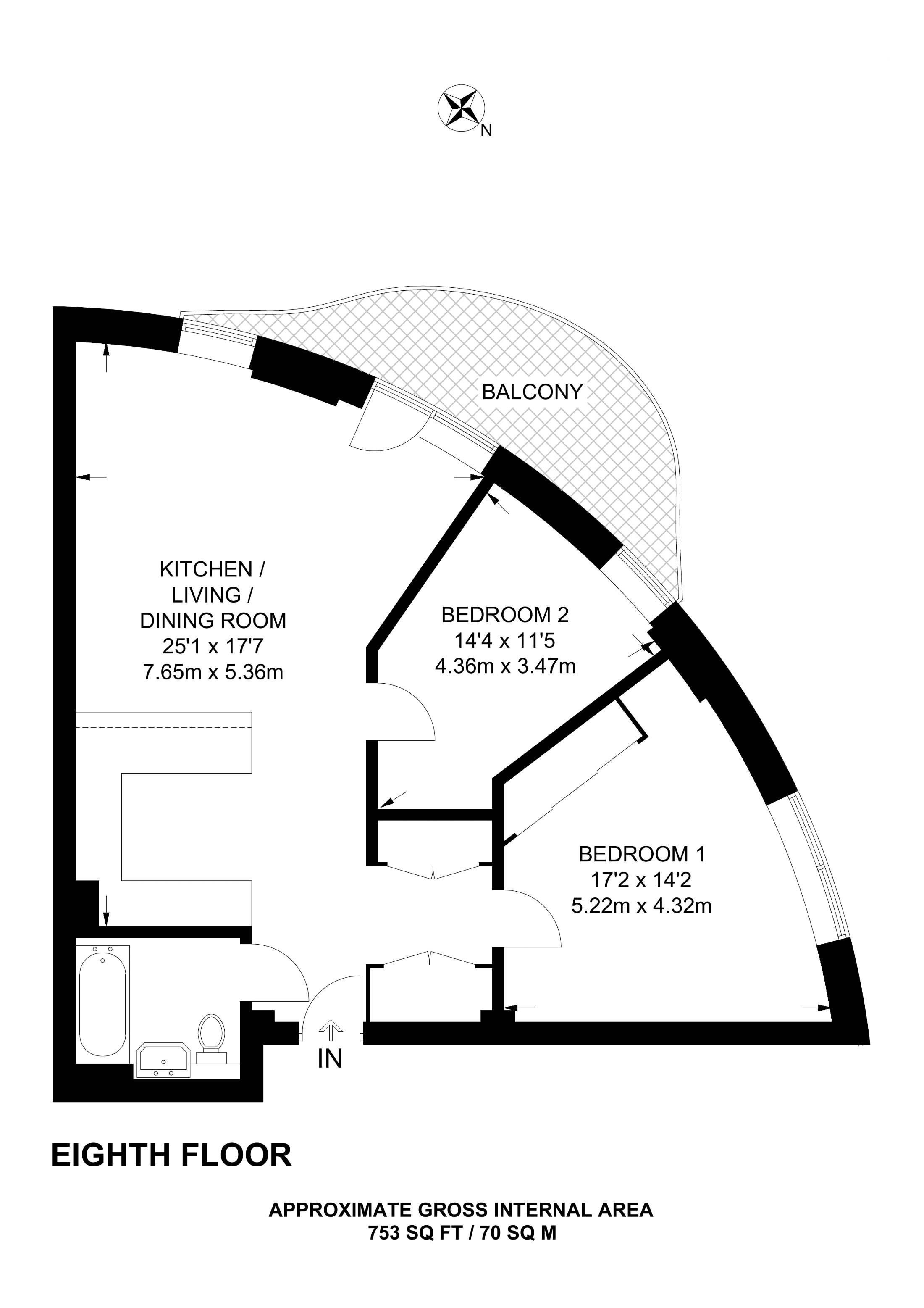 2 Bedrooms Flat to rent in 360 Barking, Barking IG11