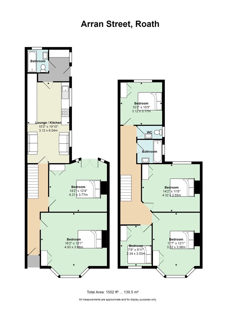 6 Bedrooms  to rent in Arran Street, Roath, Cardiff CF24