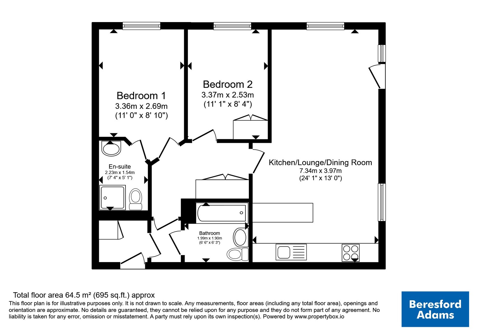 1 The Wharf,, New Crane Street, Cheshire floorplan