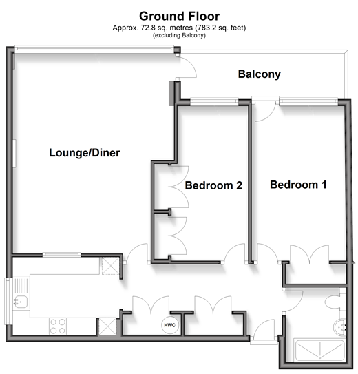 Lyell Road, Birchington floorplan