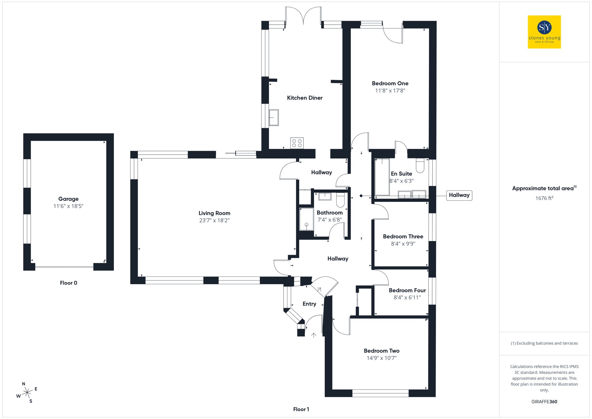 76 Mellor Brow, Blackburn floorplan
