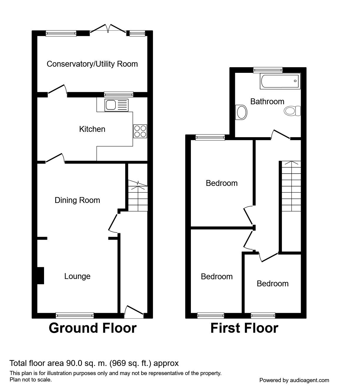 1 Bedrooms Terraced house to rent in Berridge Road, Sheerness ME12