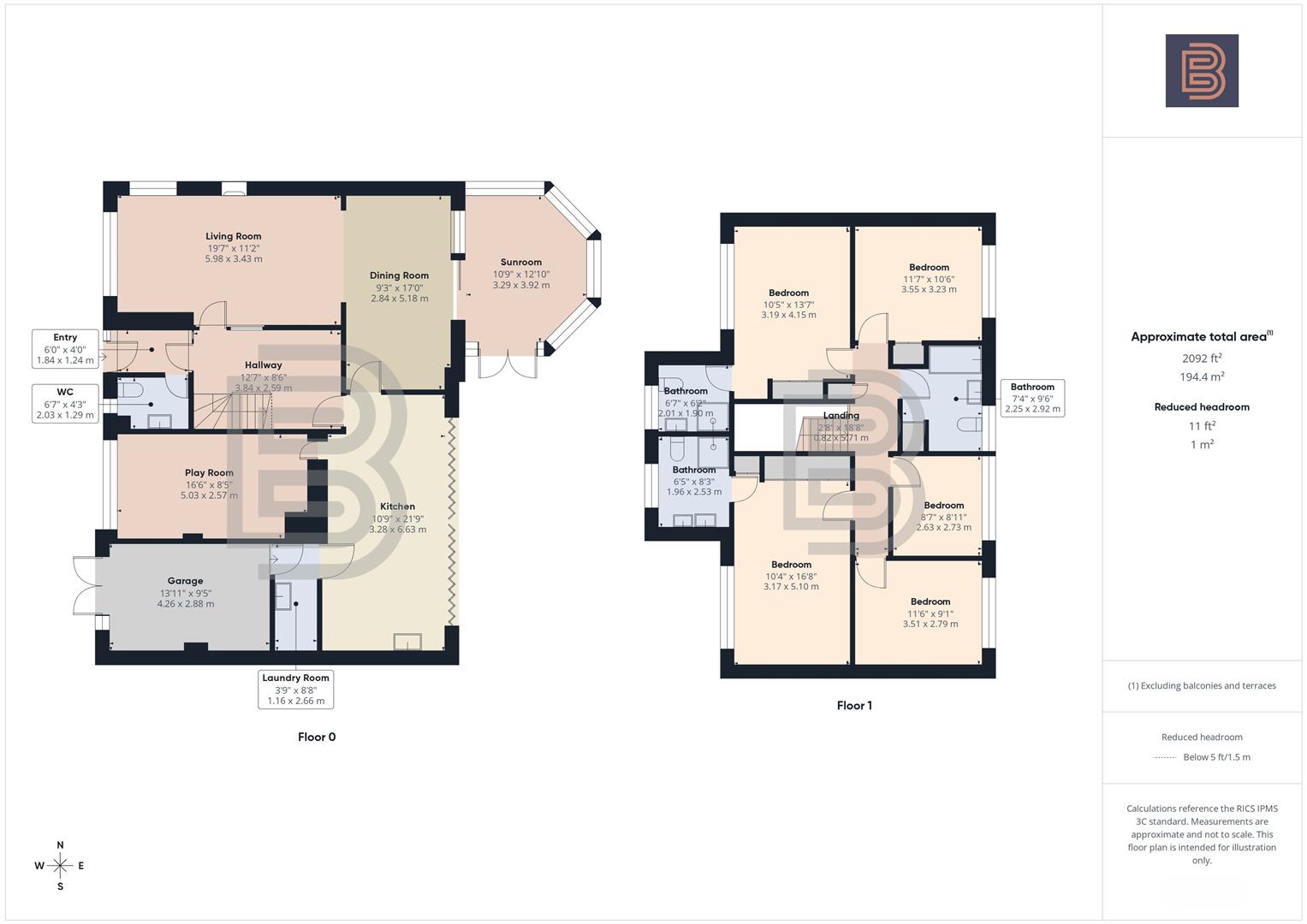 285, Alwyn Road, Rugby floorplan