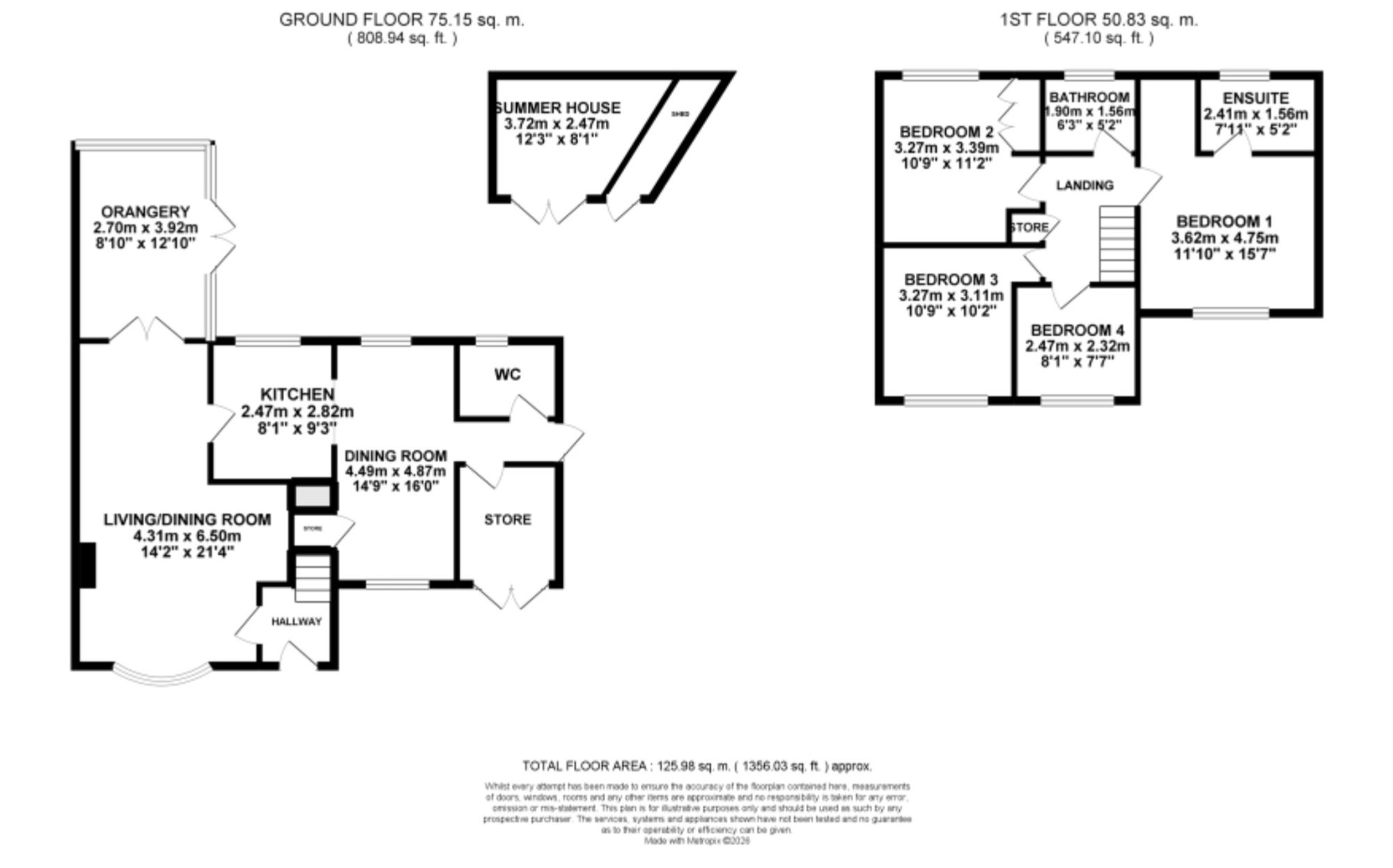 12 Sperry Close, Stoke-On-Trent floorplan
