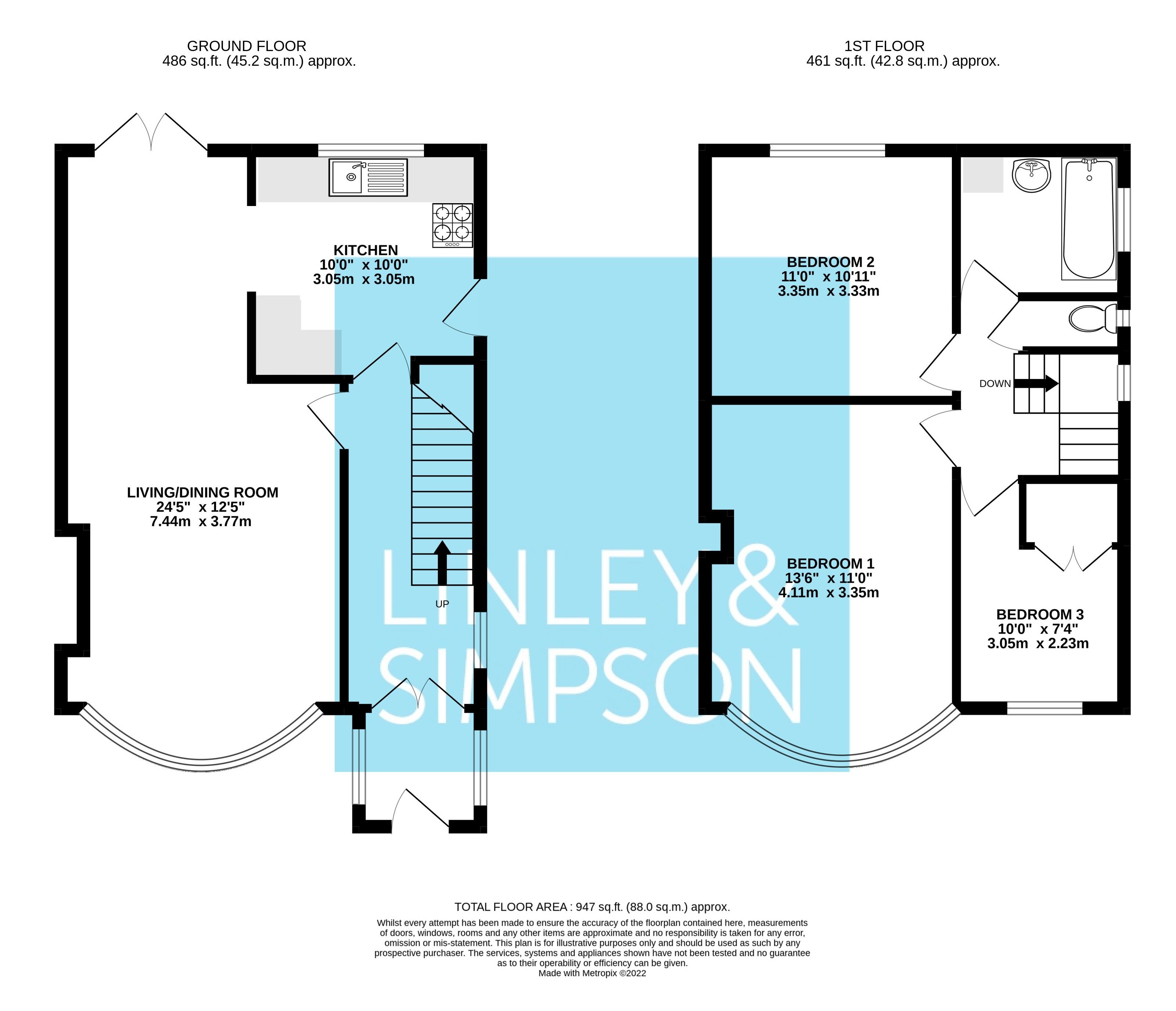 14, Henconner Road, Leeds floorplan