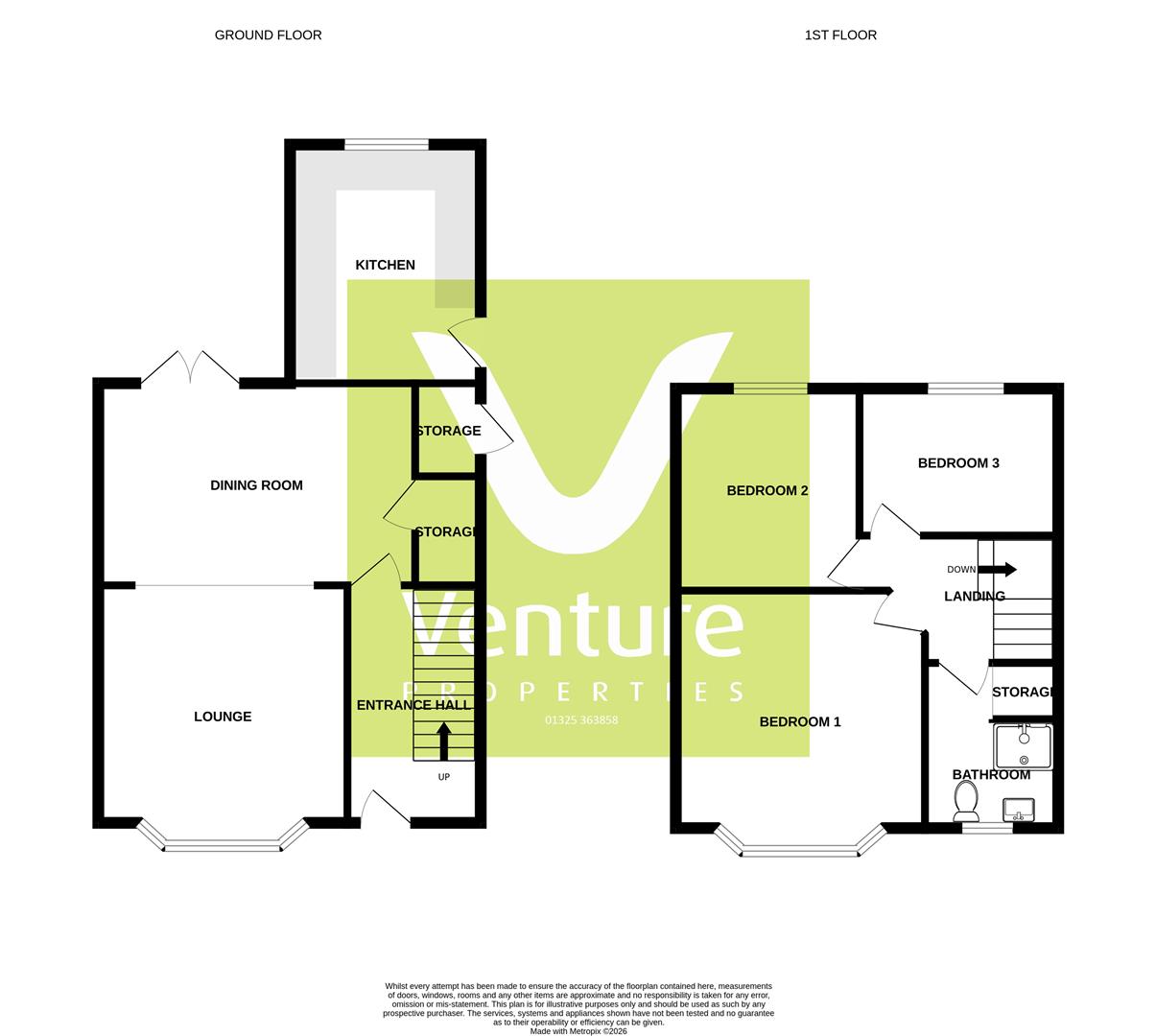 6, Thompson Street East, Darlington floorplan