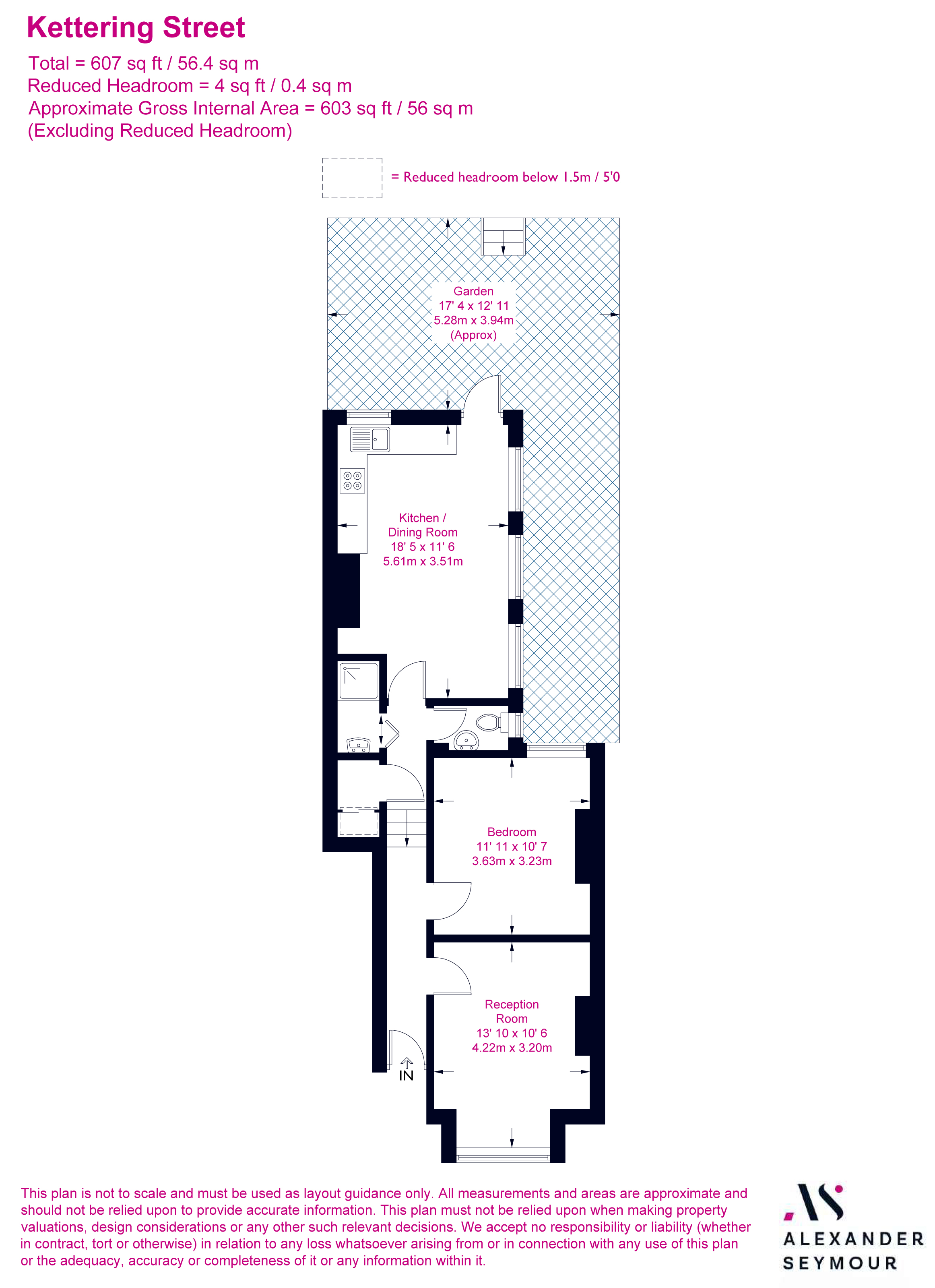 Kettering Street, Furzedown floorplan