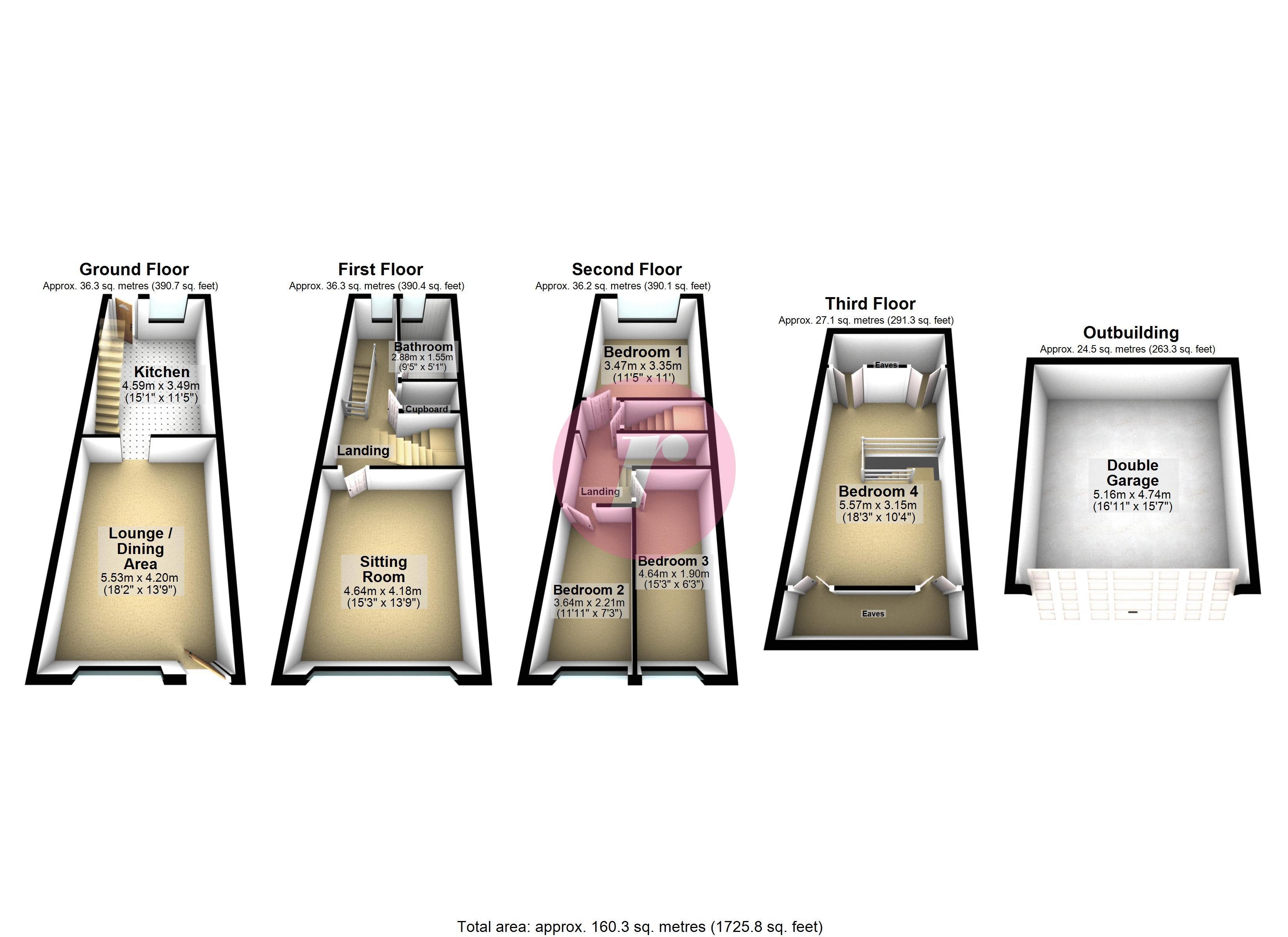 534, Edenfield Road, Rochdale floorplan