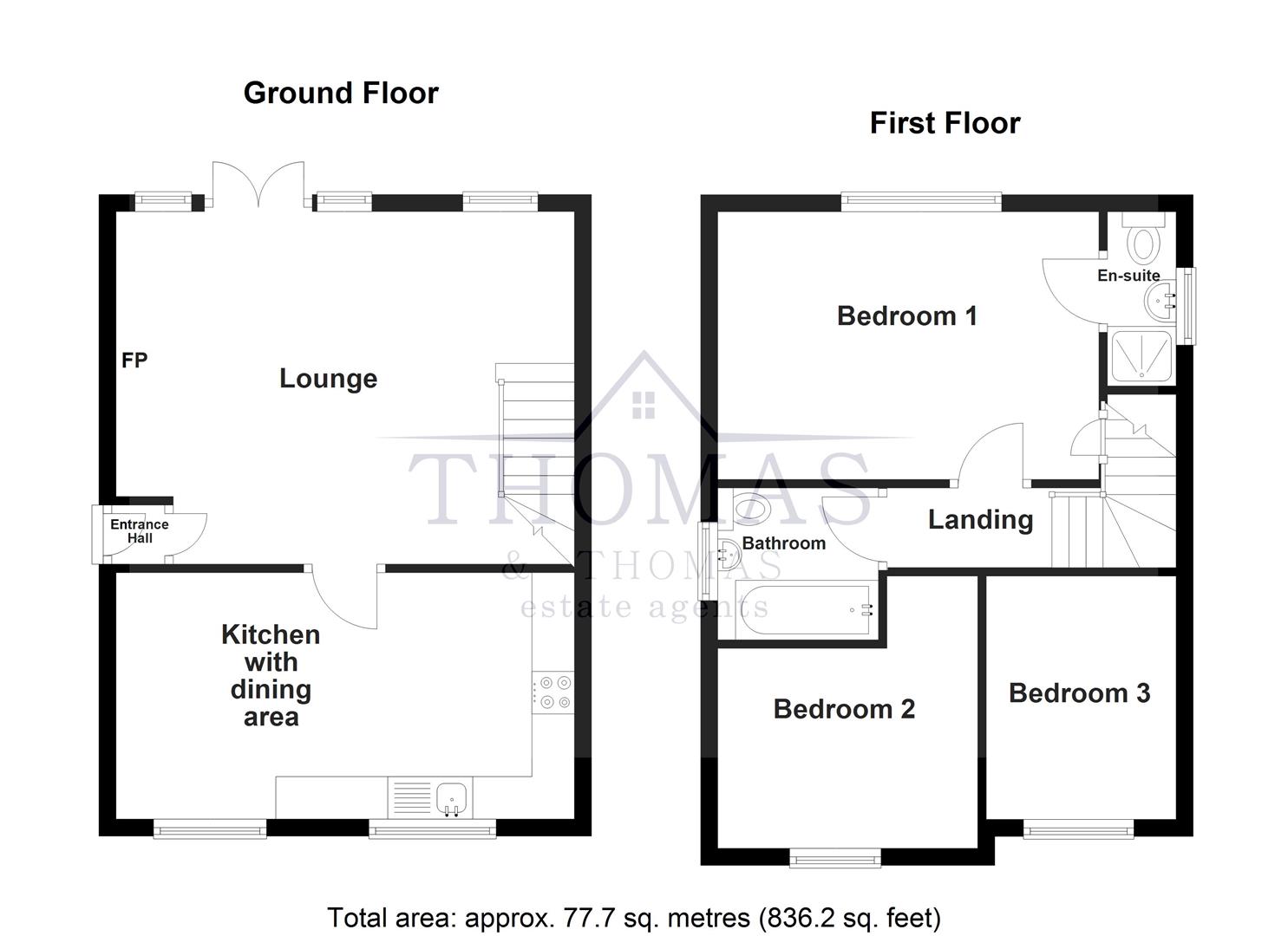 47, Parc Bryn Rhos, Ammanford floorplan