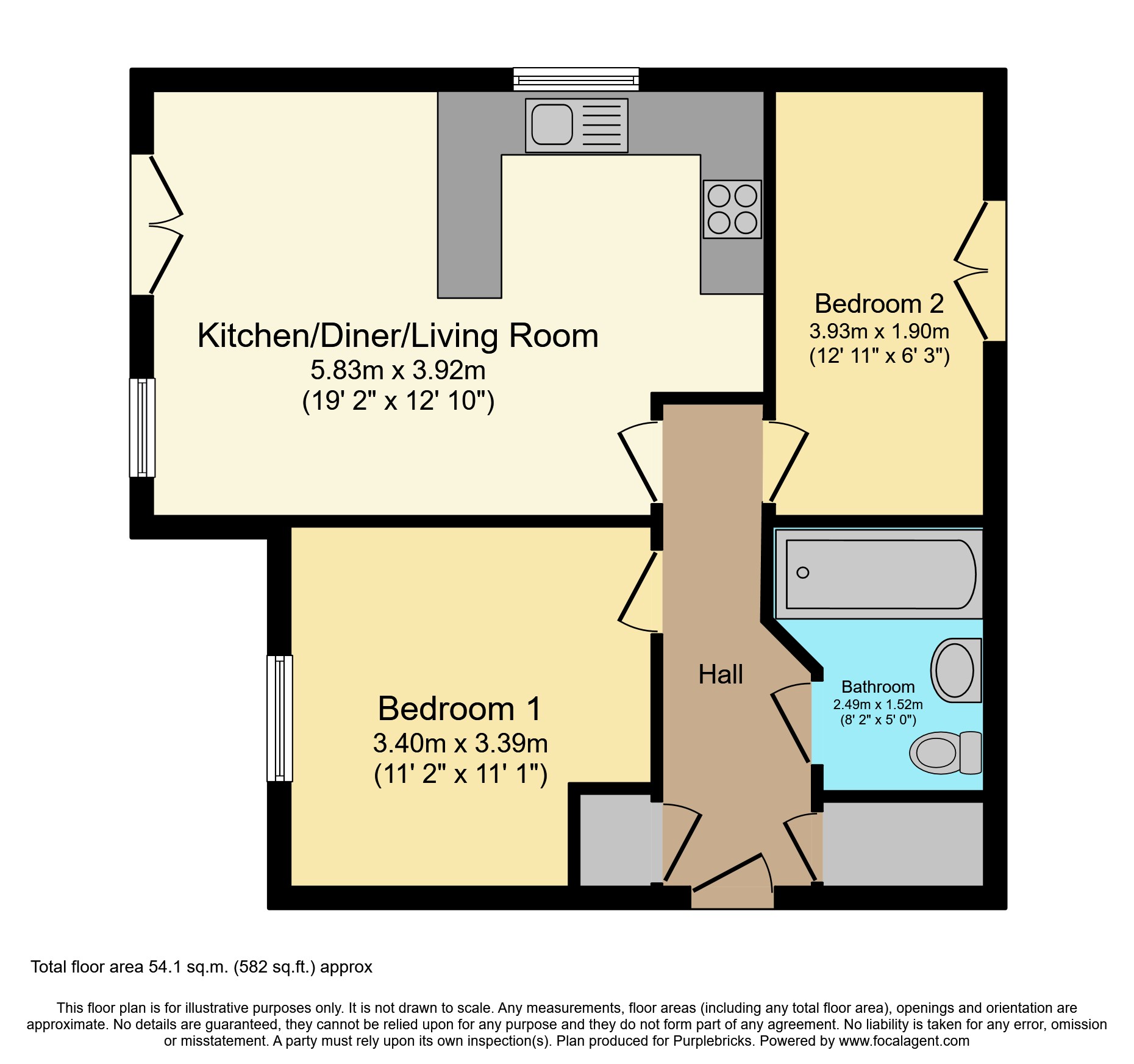 Danes Close, Grimsby DN32, 2 bedroom flat for sale 61520101 PrimeLocation