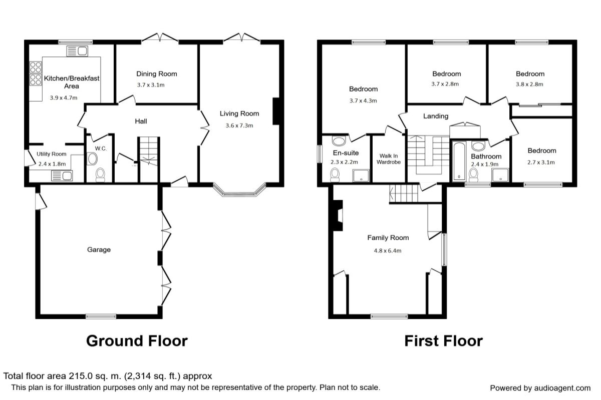 4 Bedrooms Detached house for sale in Glasgow Road, Longcroft FK4