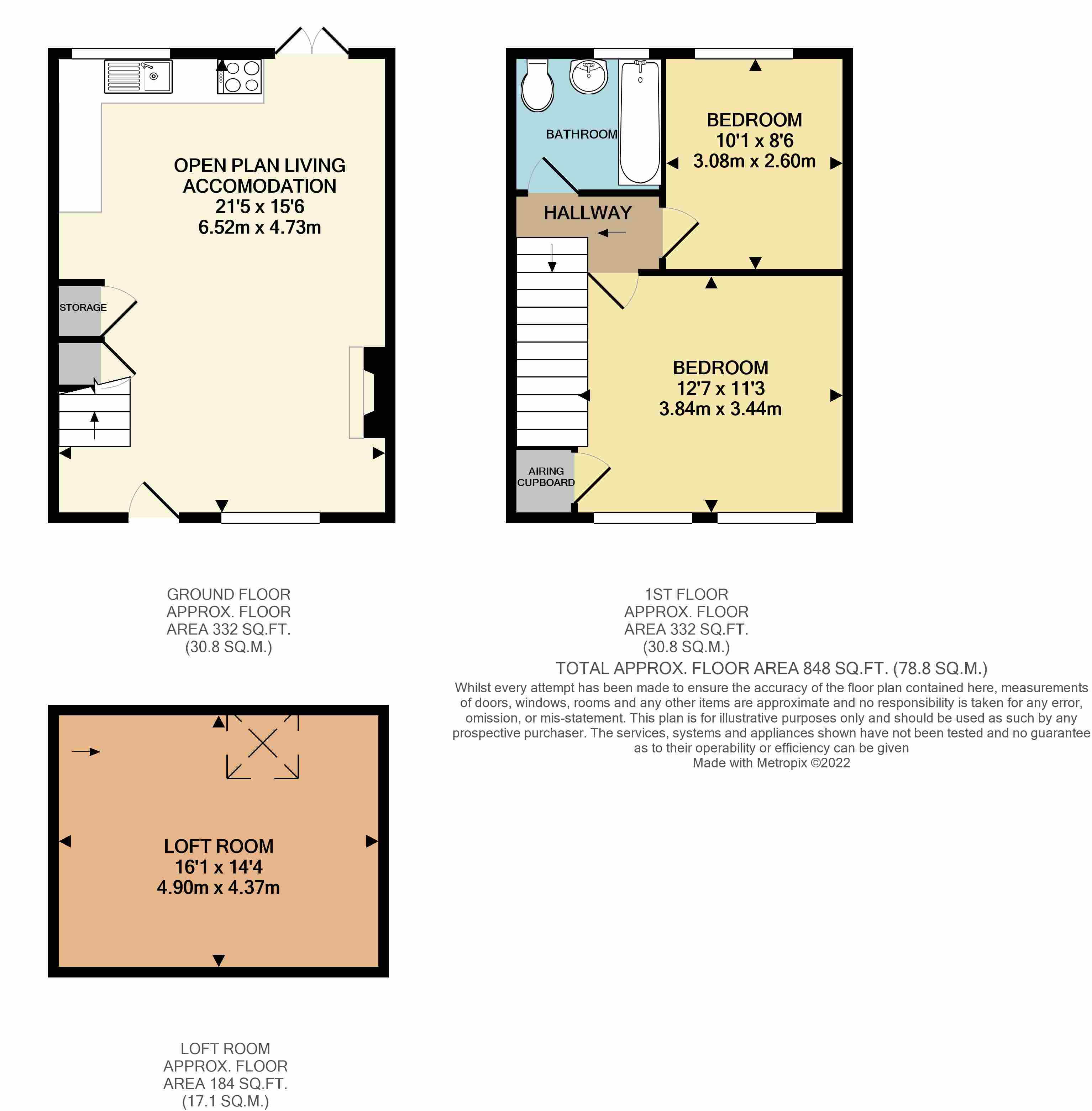 3, St Marys Lane, Westbury floorplan