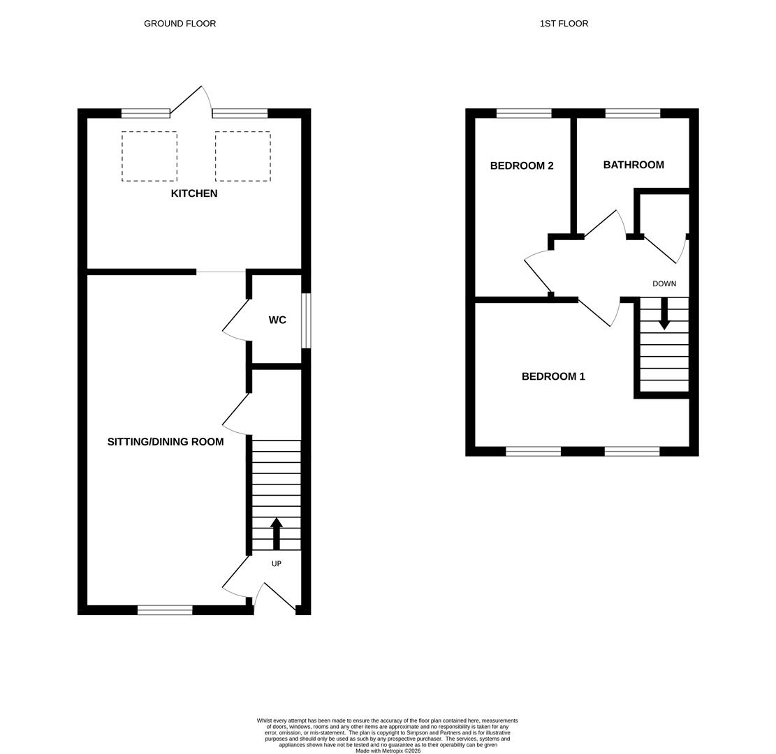 57., Halford Street, Thrapston floorplan