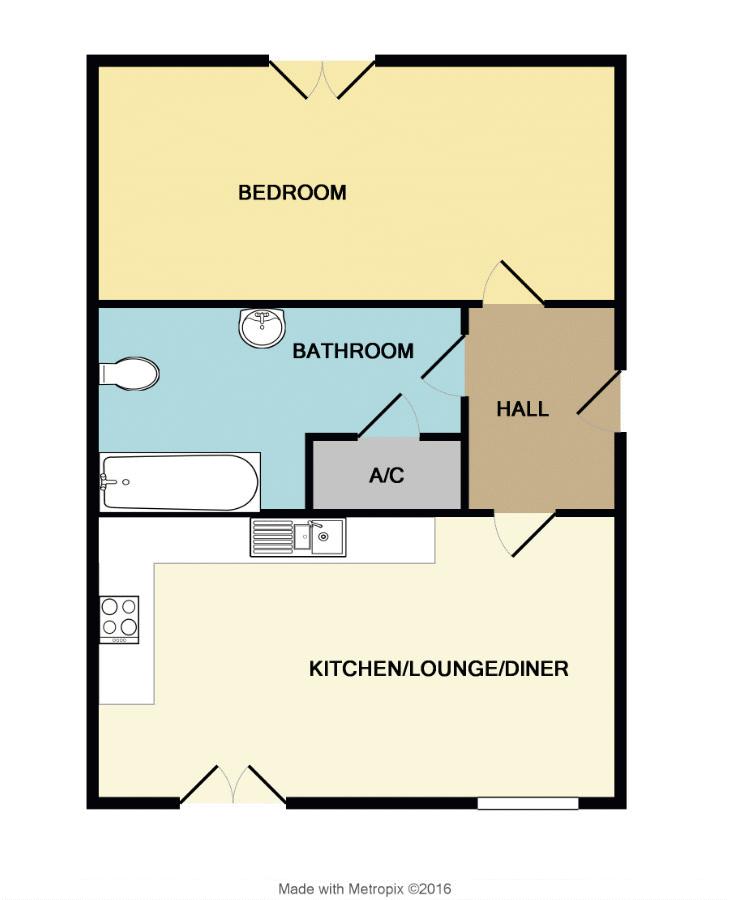 1 Bedrooms Flat to rent in Waterloo Road, St. Philips, Bristol BS2