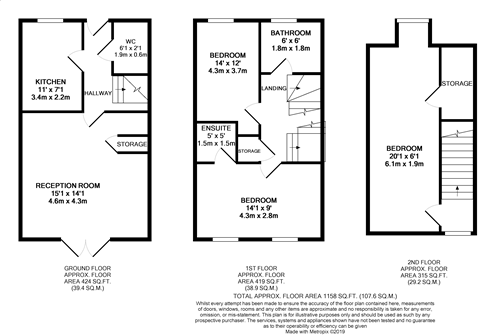 3 Bedrooms End terrace house for sale in Garrison Parade, Colchester, Essex CO2