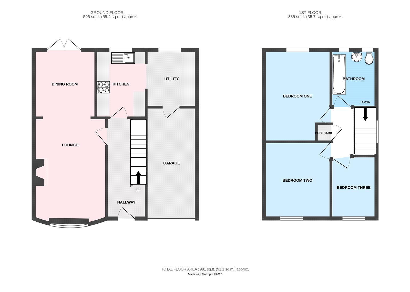 20, The Leas, Wolverhampton floorplan
