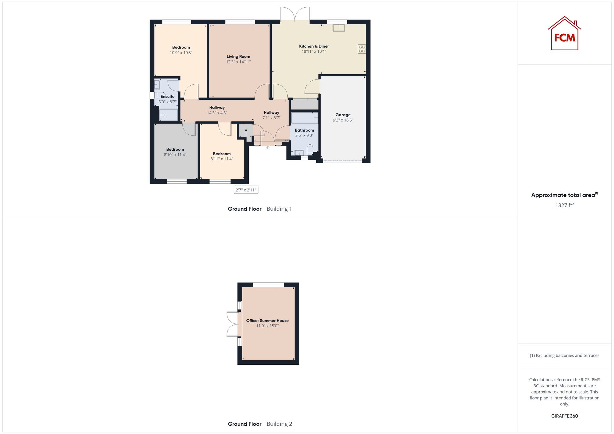 11 North Park, Frizington floorplan