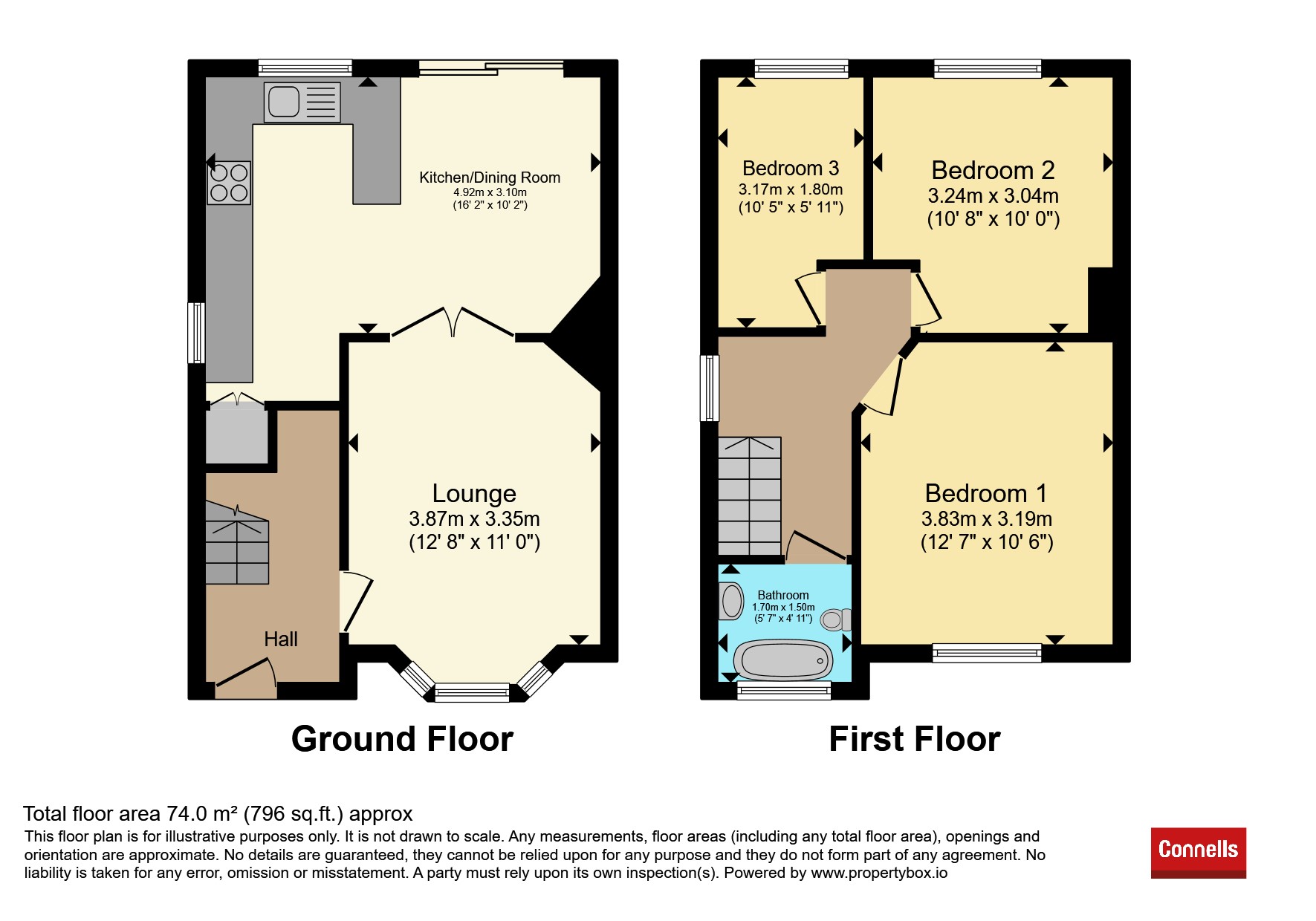 329, Birmingham New Road, Dudley floorplan