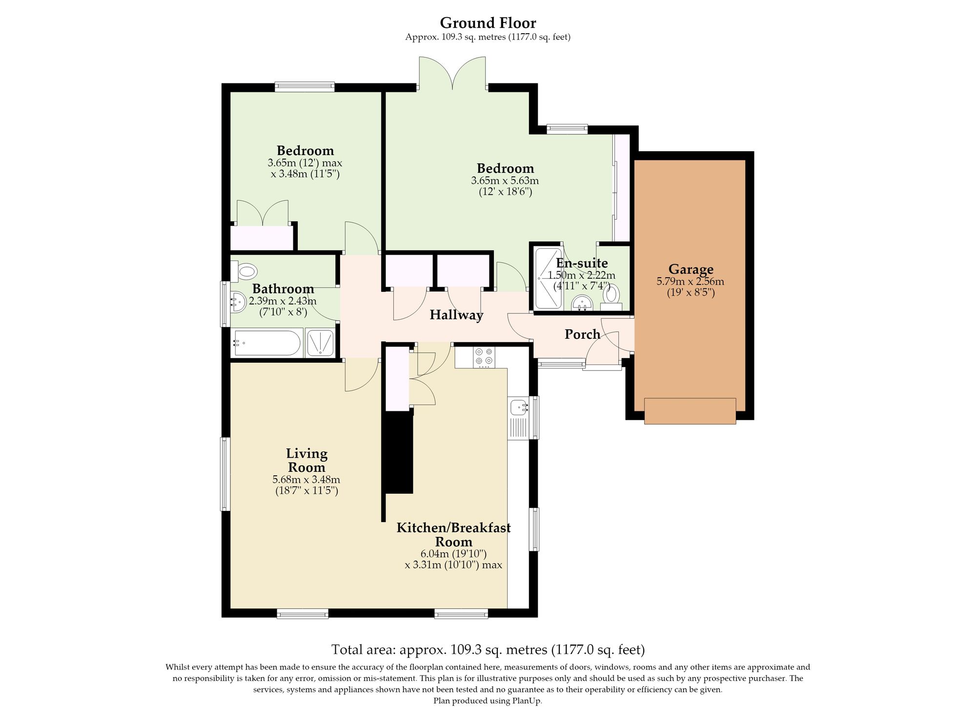 Denver Walpole Road, Halesworth floorplan