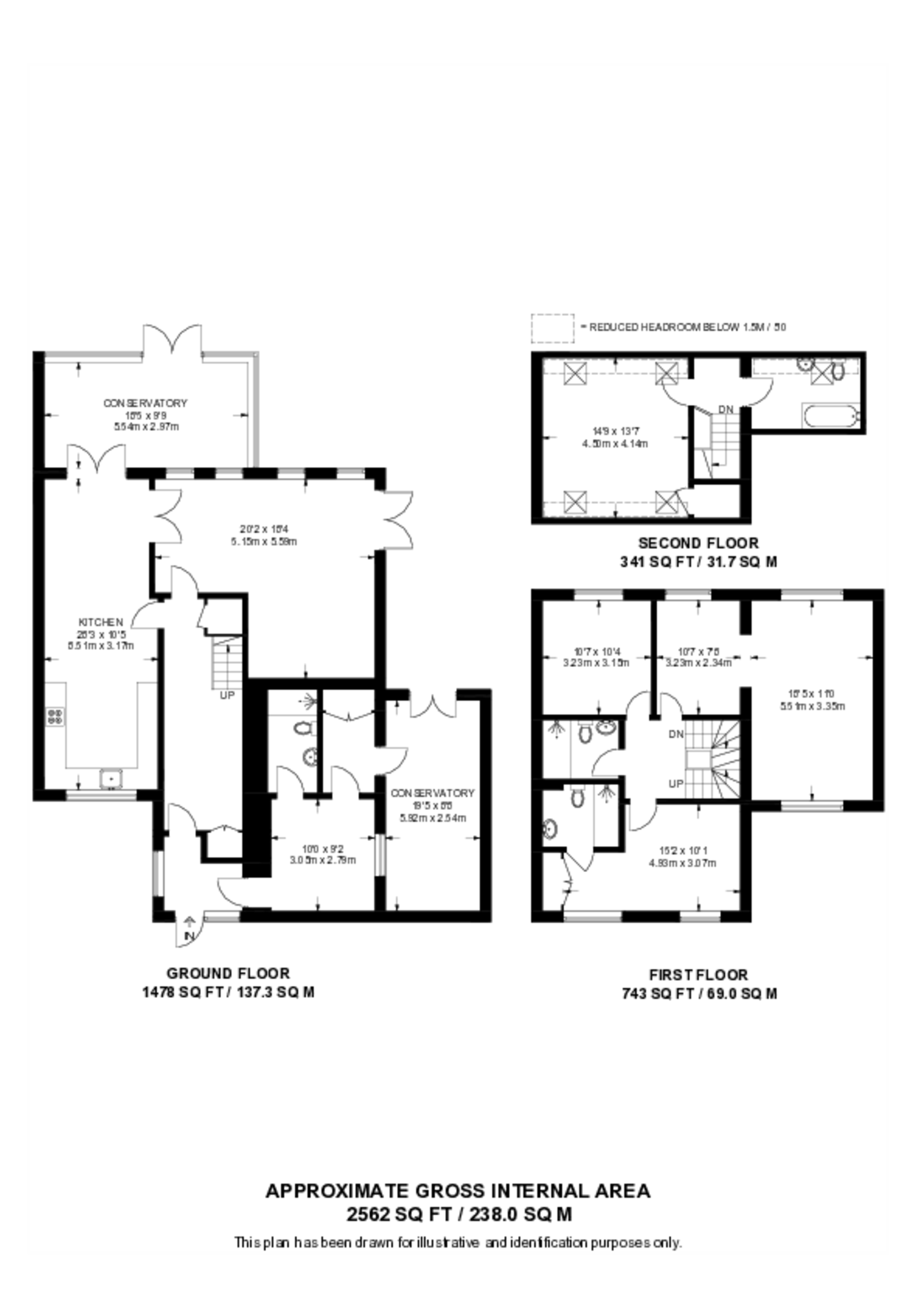 Wakehams Hill, Pinner floorplan
