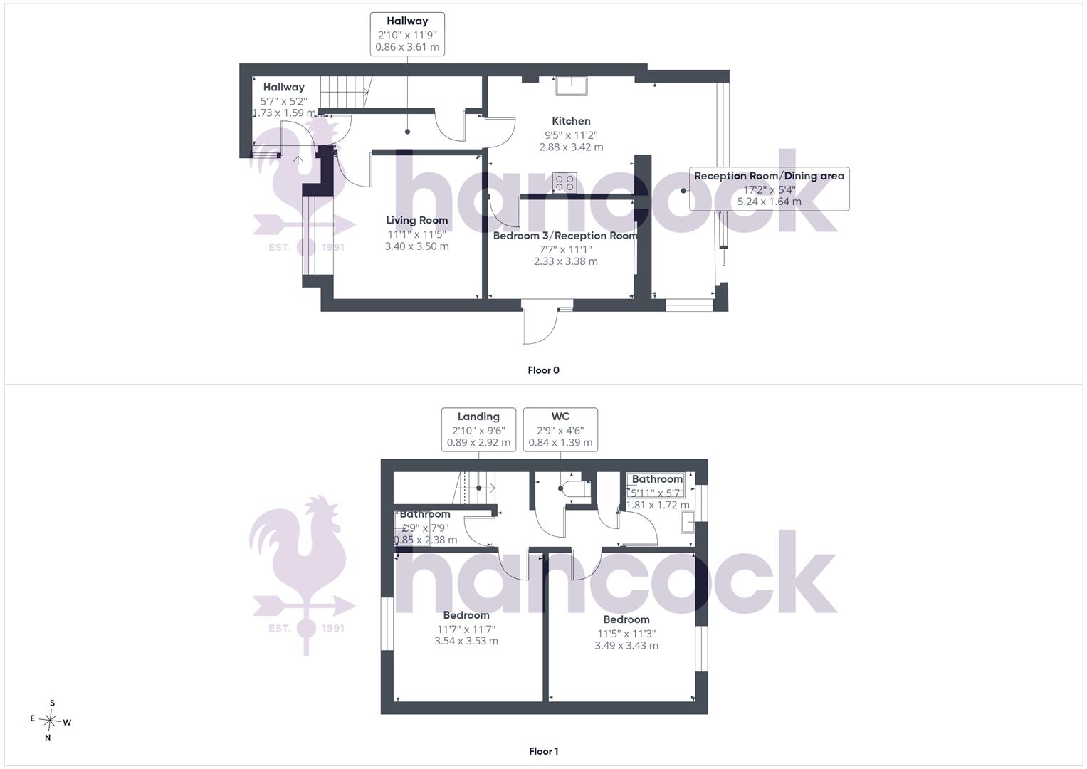 91, Winterbourne Road, West Sussex floorplan