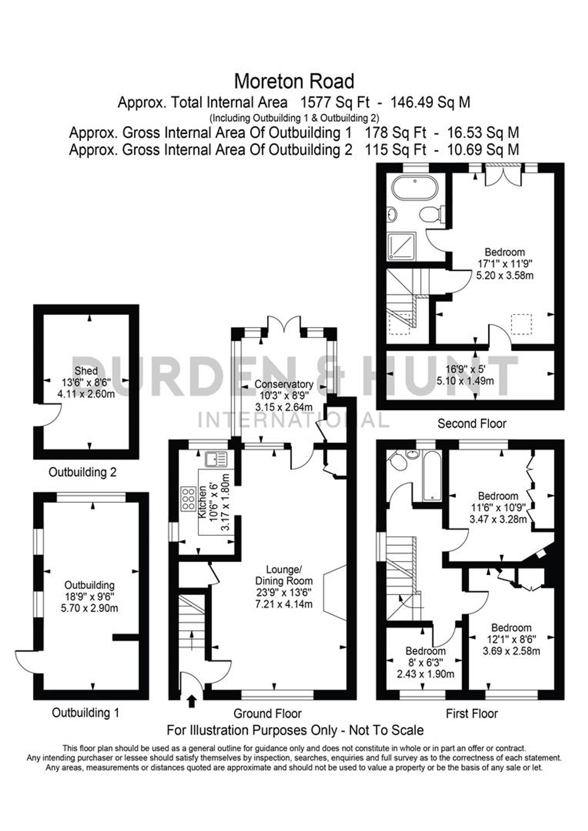 52 Moreton Road, Ongar floorplan