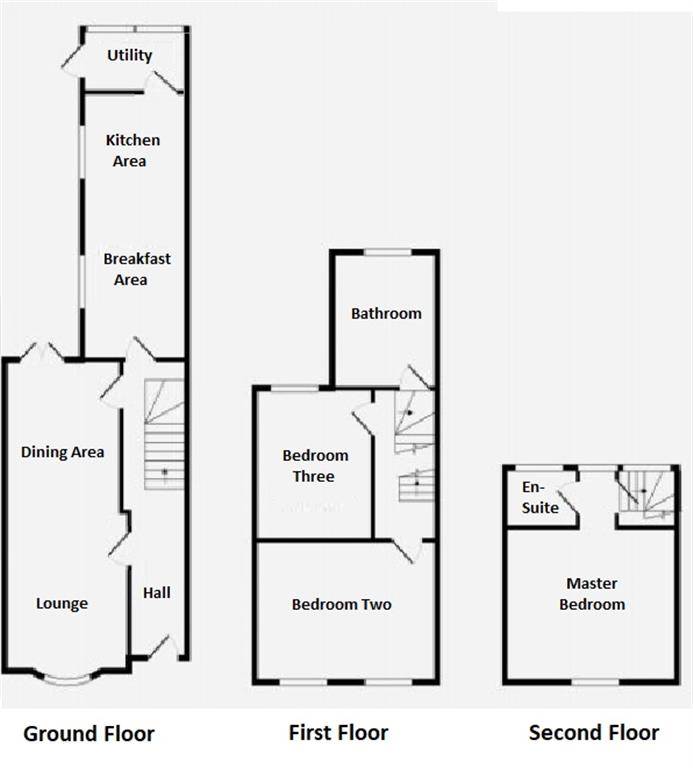 3 Bedrooms Terraced house for sale in Edinburgh Road, Queens Park, Northampton NN2
