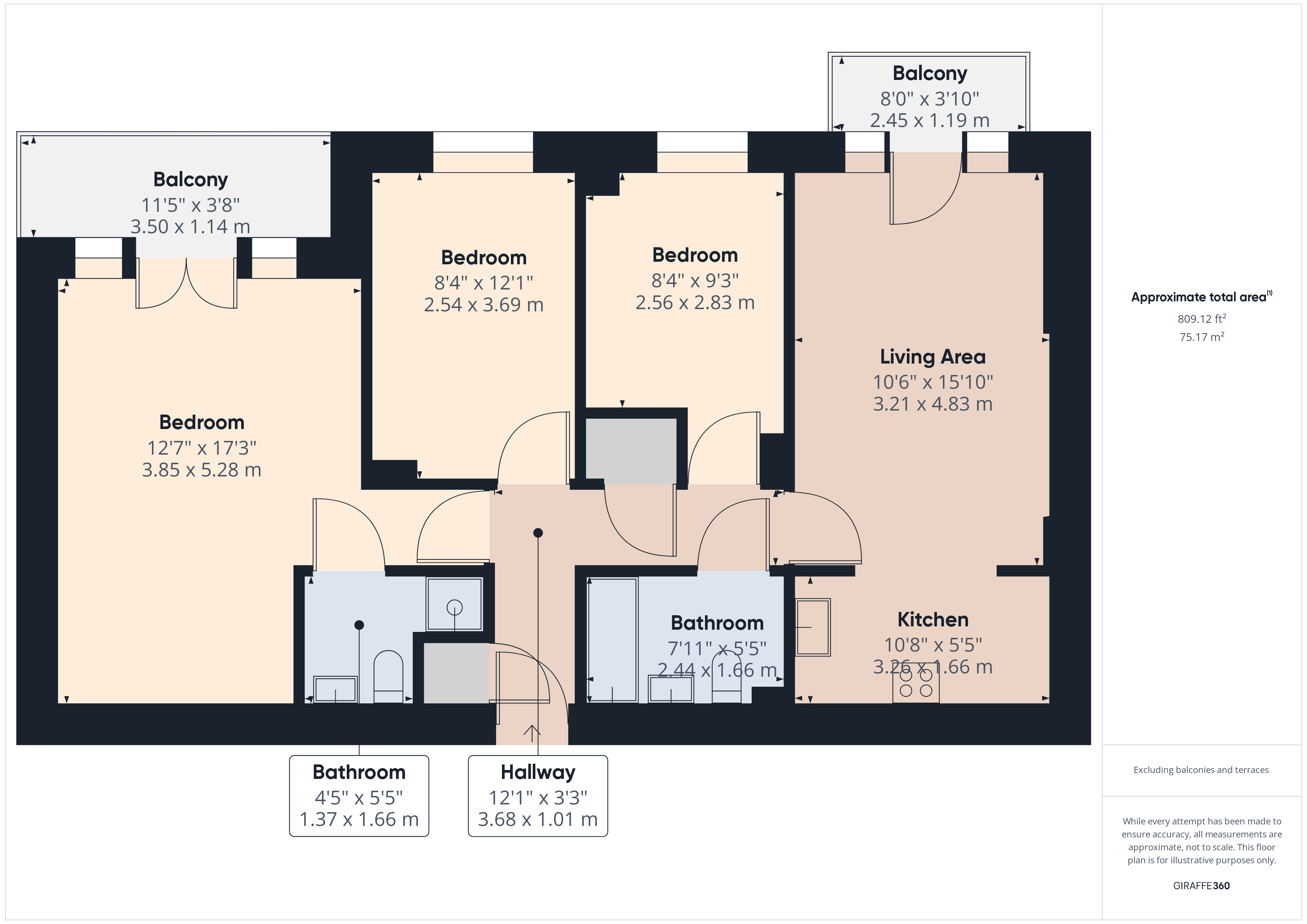 59, Riverside House, Reading floorplan