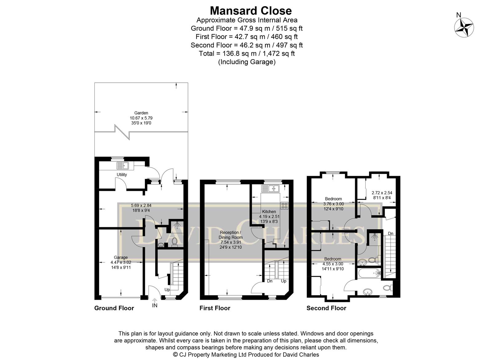 4, Mansard Close, Pinner floorplan