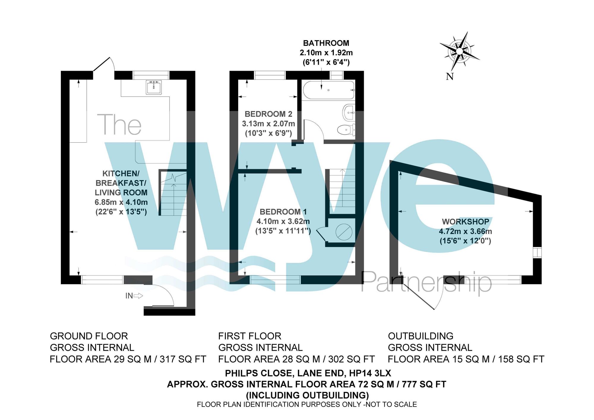 9 Philps Close, High Wycombe floorplan