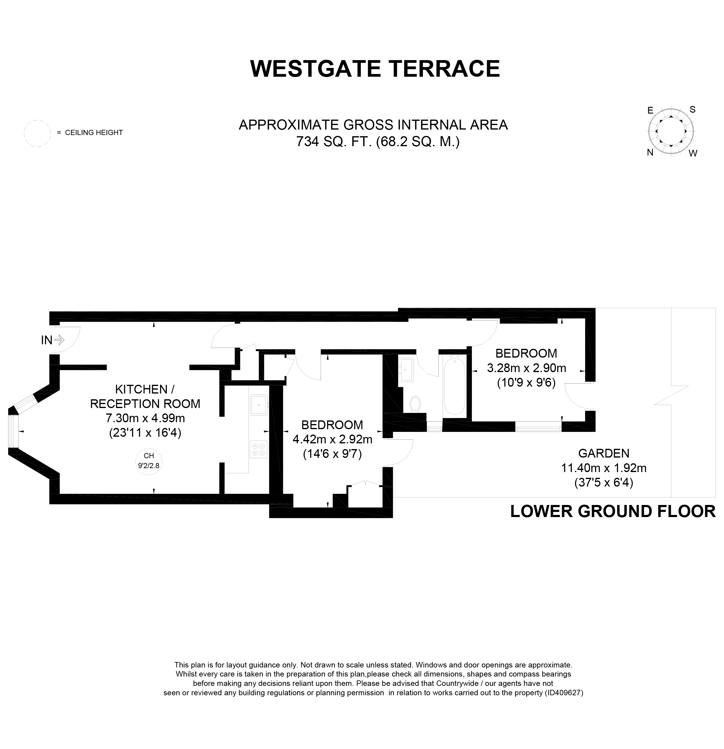 2 Bedrooms Flat to rent in Westgate Terrace, Earls Court SW10