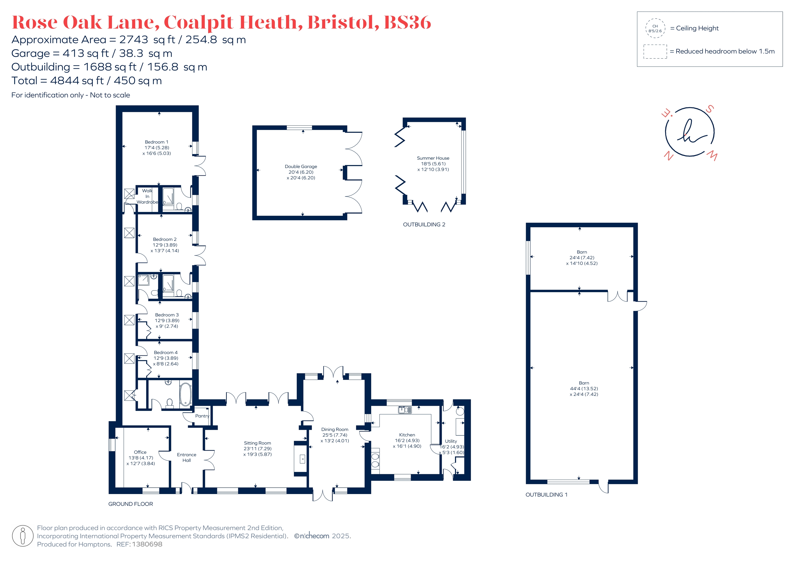 Oak Barn, Rose Oak Lane, Bristol floorplan