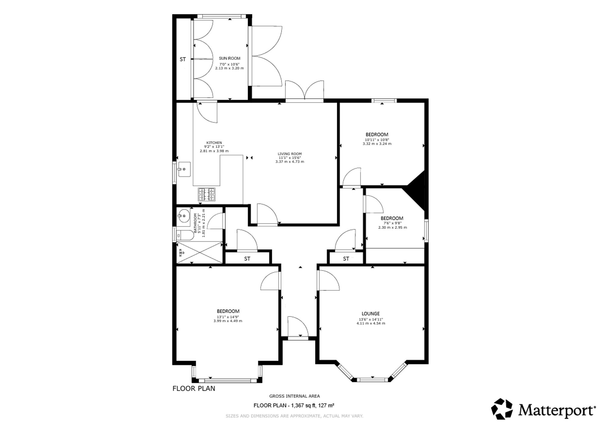 42 Eaglesham Road, Glasgow floorplan