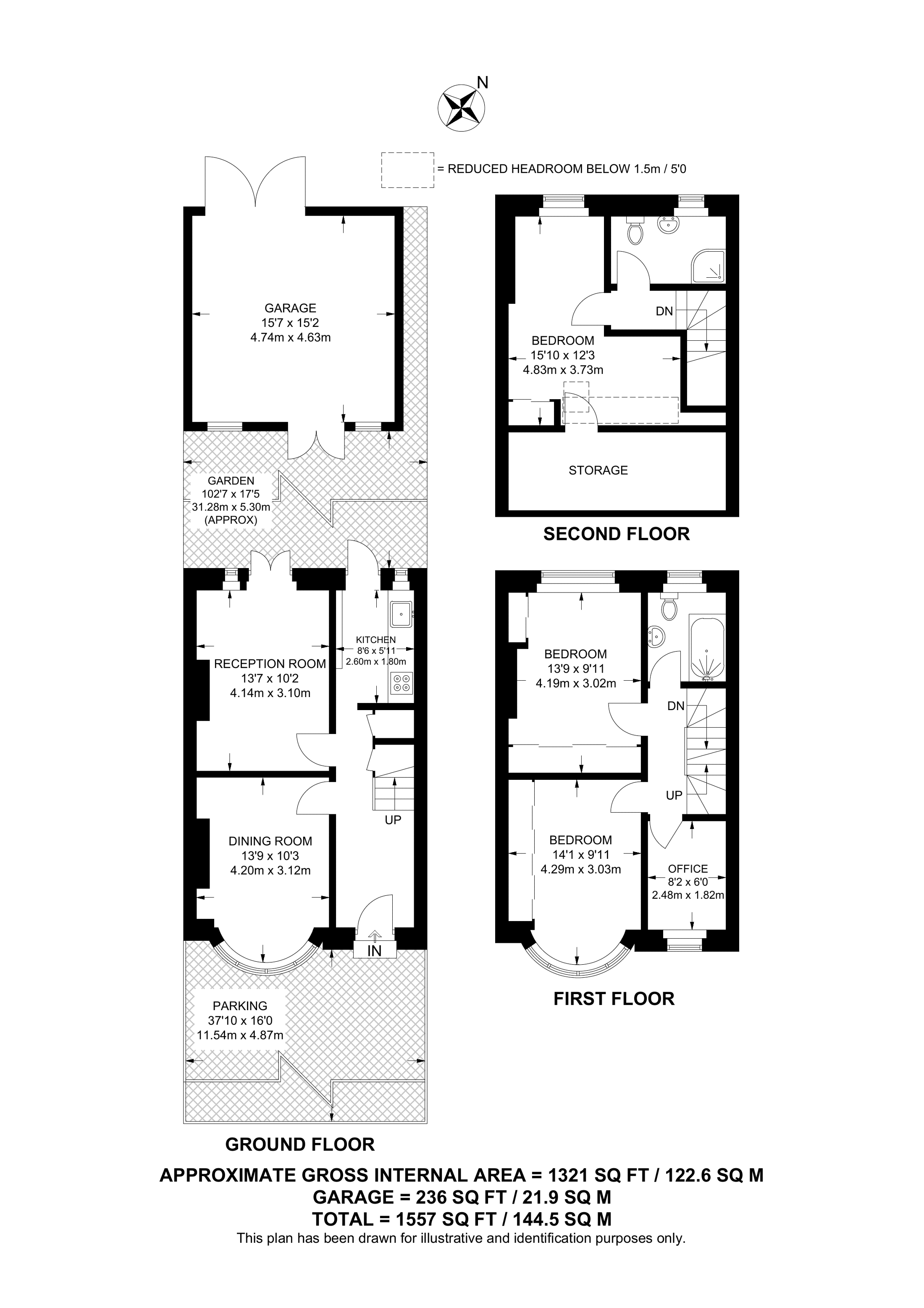 Malden Way, New Malden KT3, 4 bedroom terraced house for sale