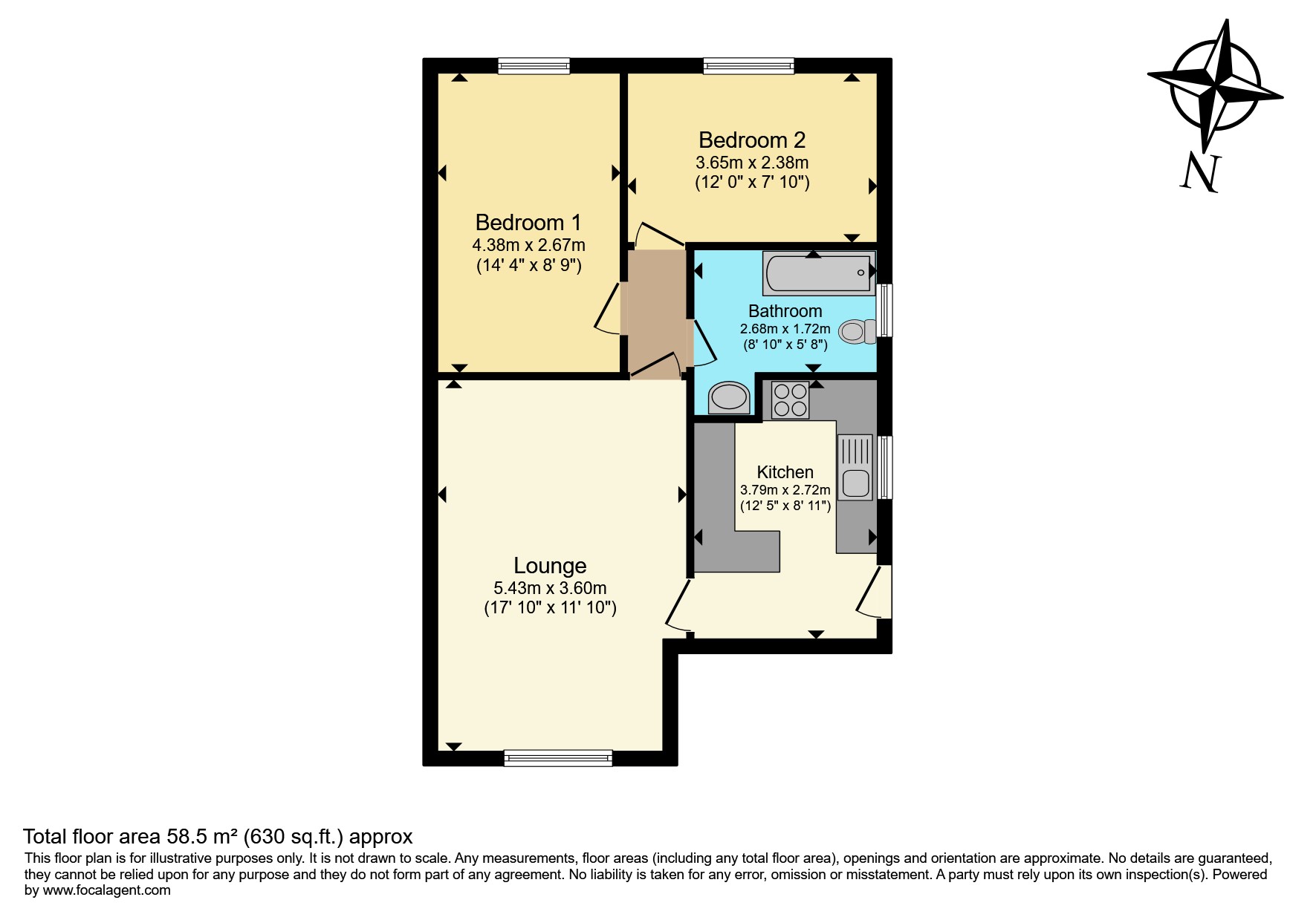 23, Seaforth Square, Mansfield floorplan
