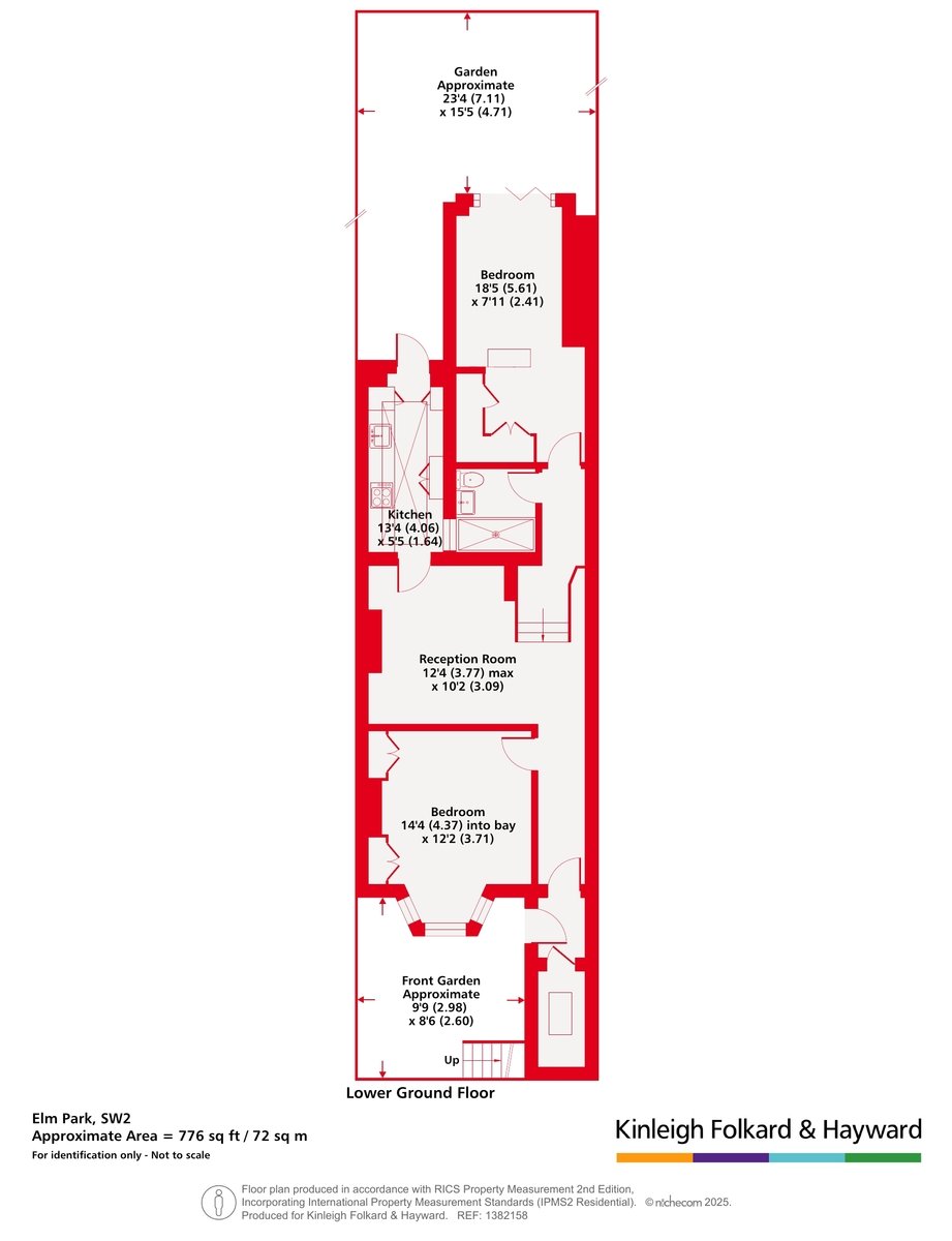 Elm Park, Brixton, London, SW2 floorplan