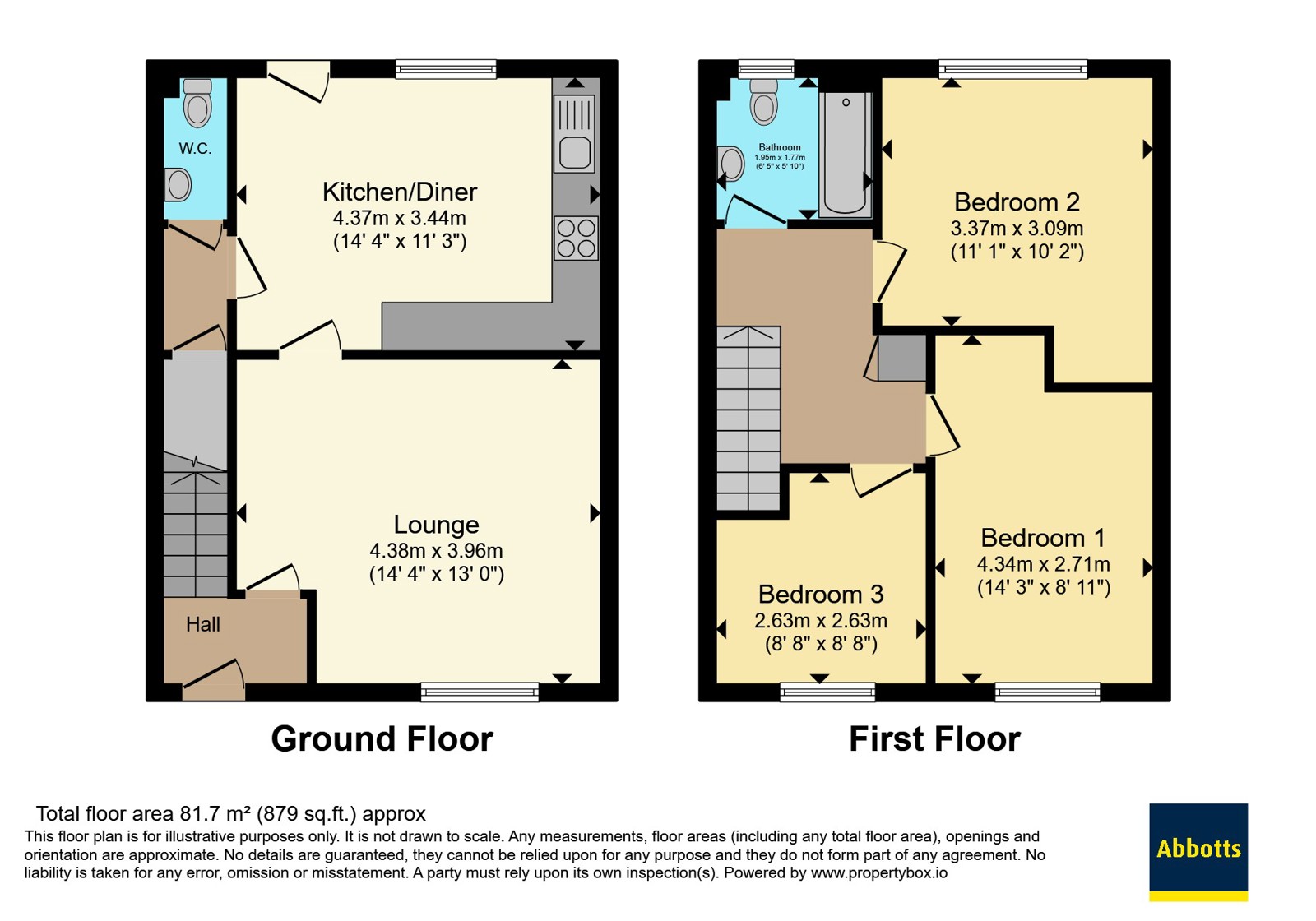 2, Heather Court, Bury St. Edmunds floorplan