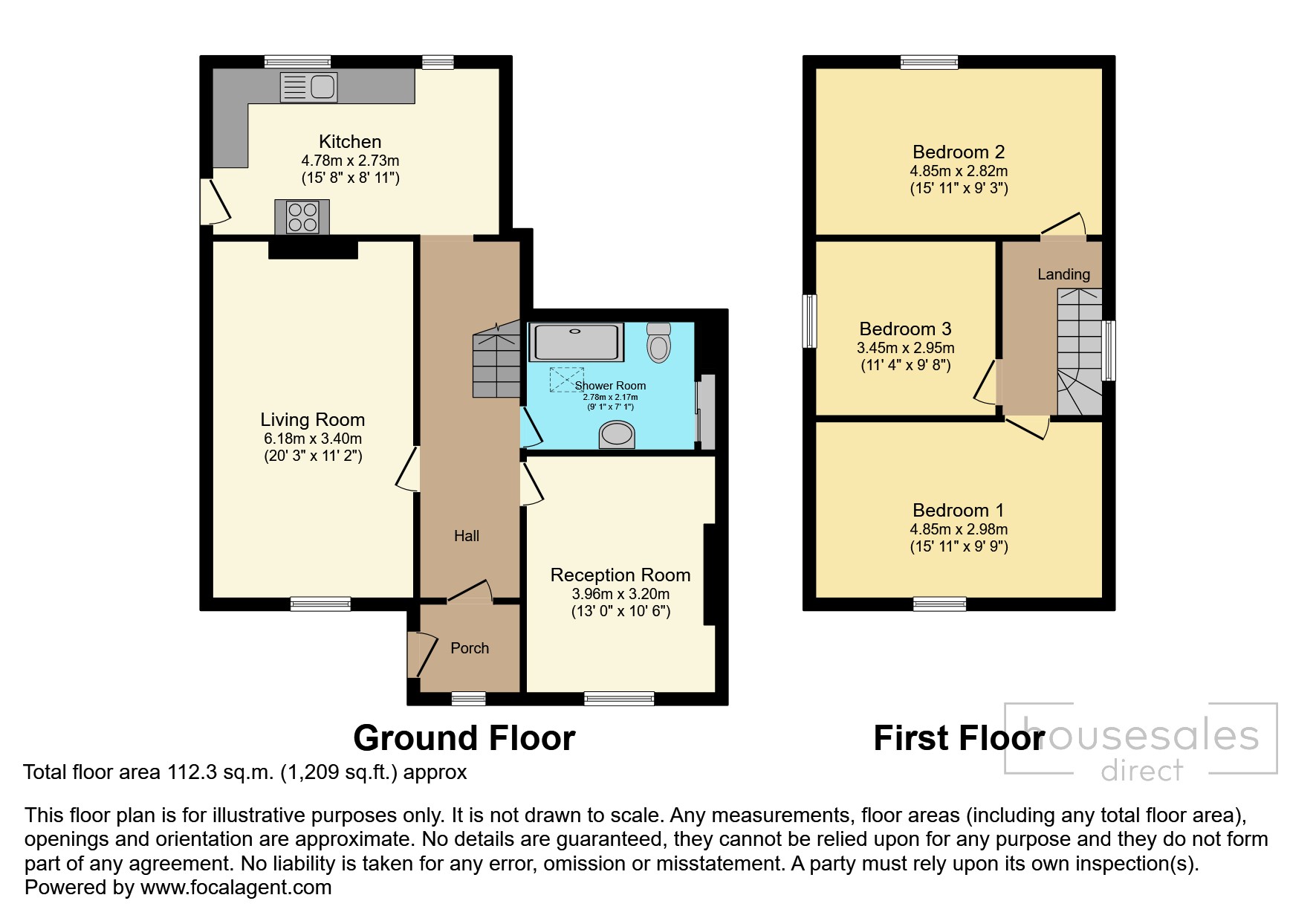 41, Main Street, Carrickfergus floorplan