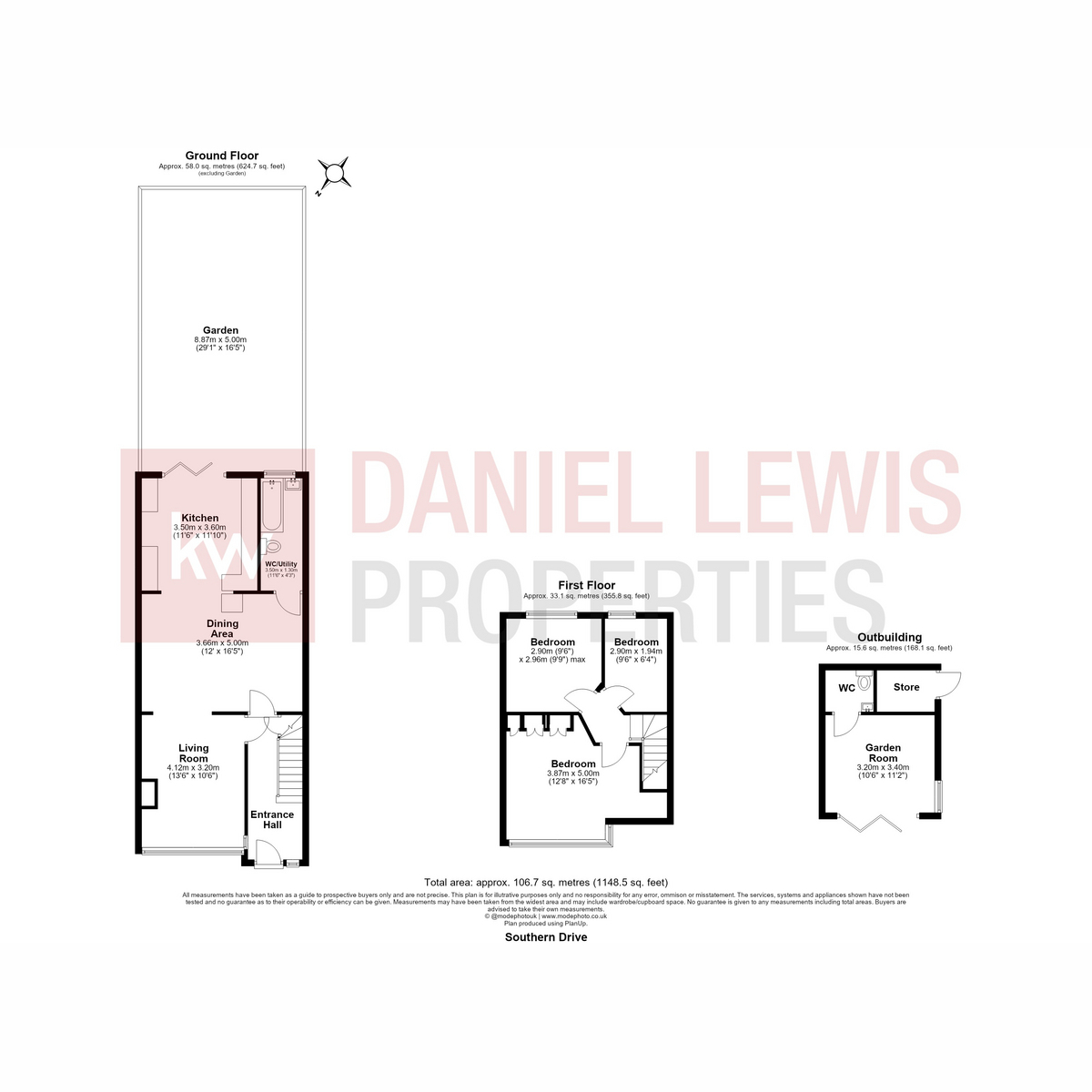 44, Southern Drive, Loughton floorplan