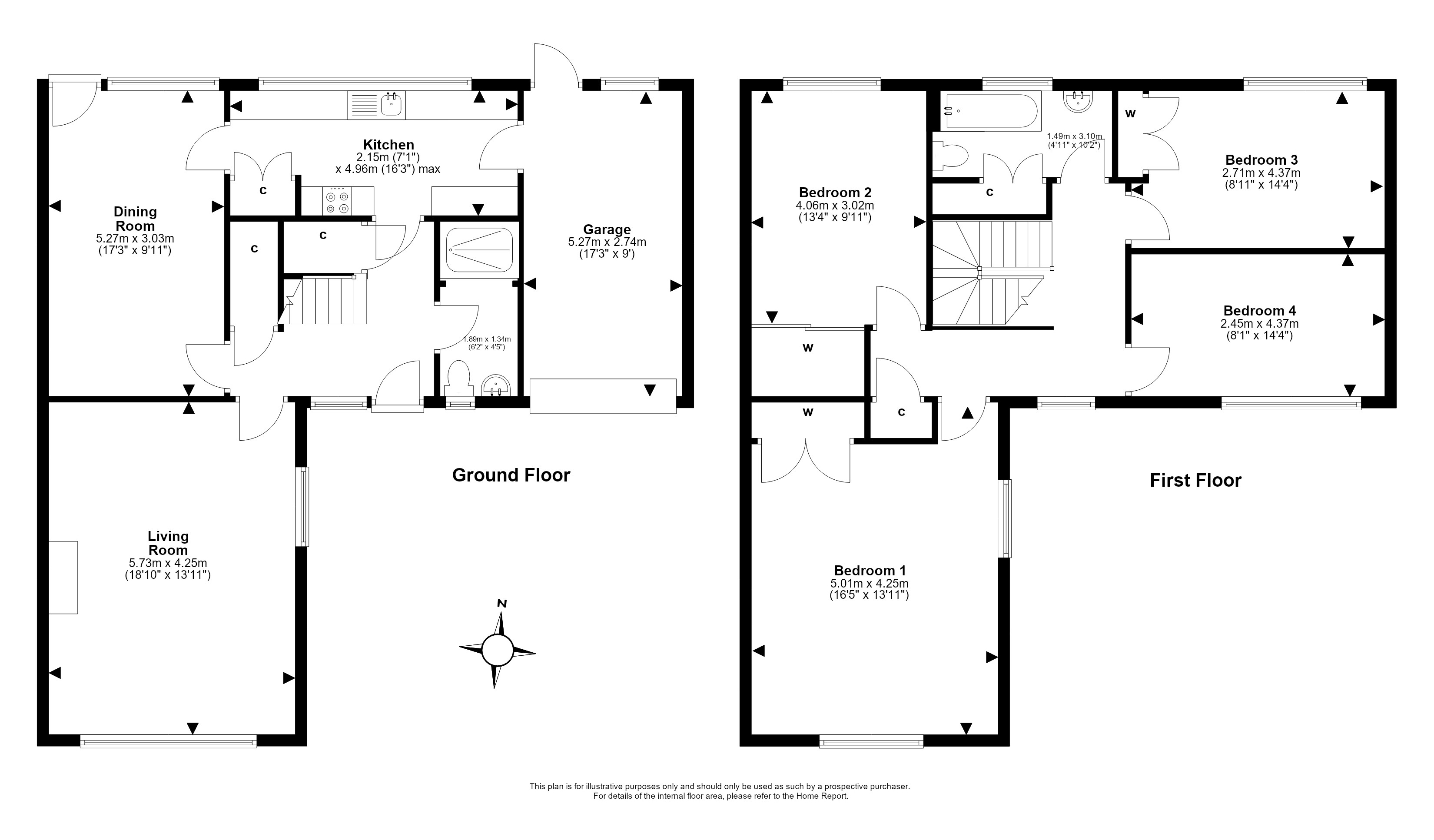 21, Strathalmond Park, Edinburgh floorplan