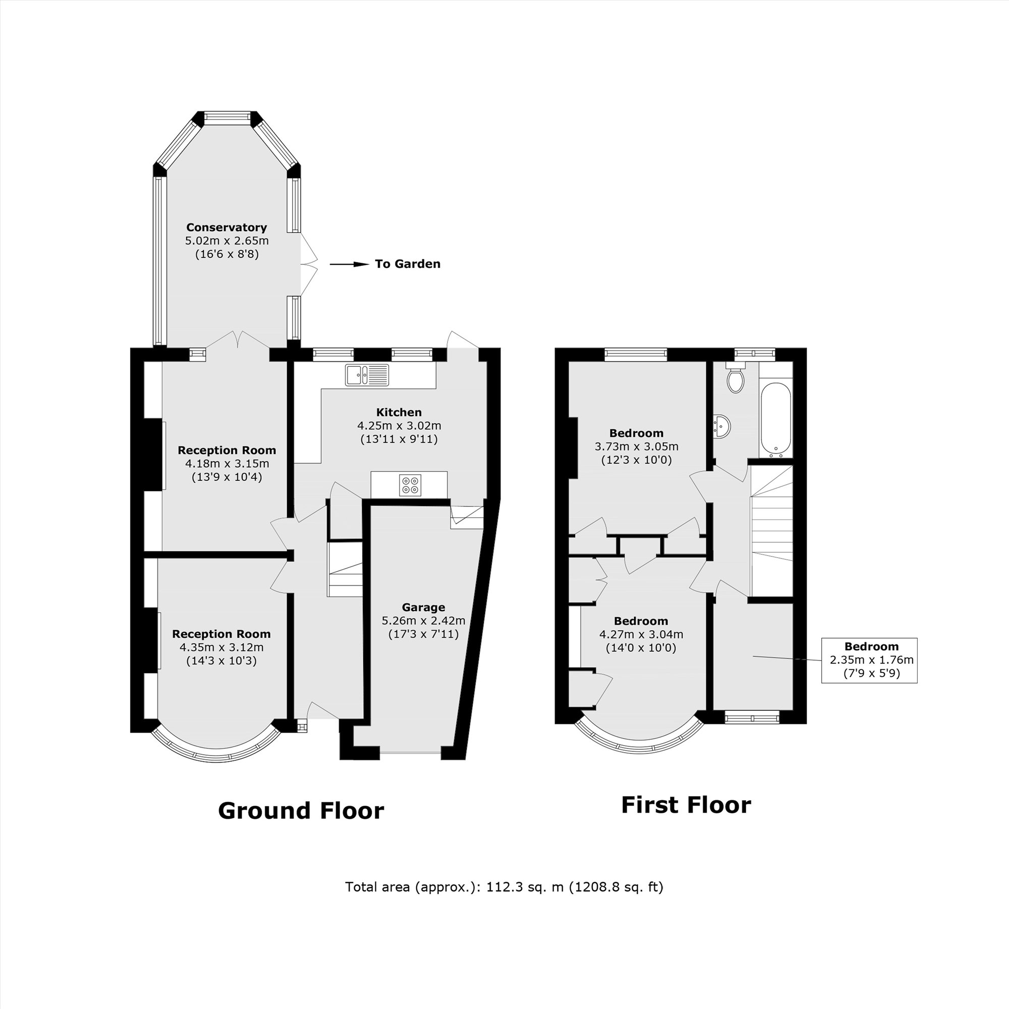 Broad Walk, London floorplan
