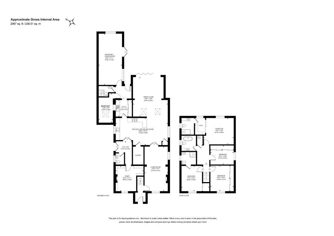 Baylham Cottage, 17, High Street, Woking floorplan