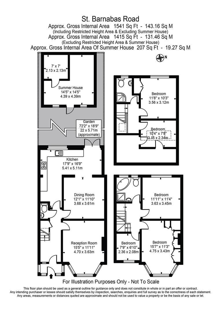 St Barnabas Road, Woodford Green floorplan